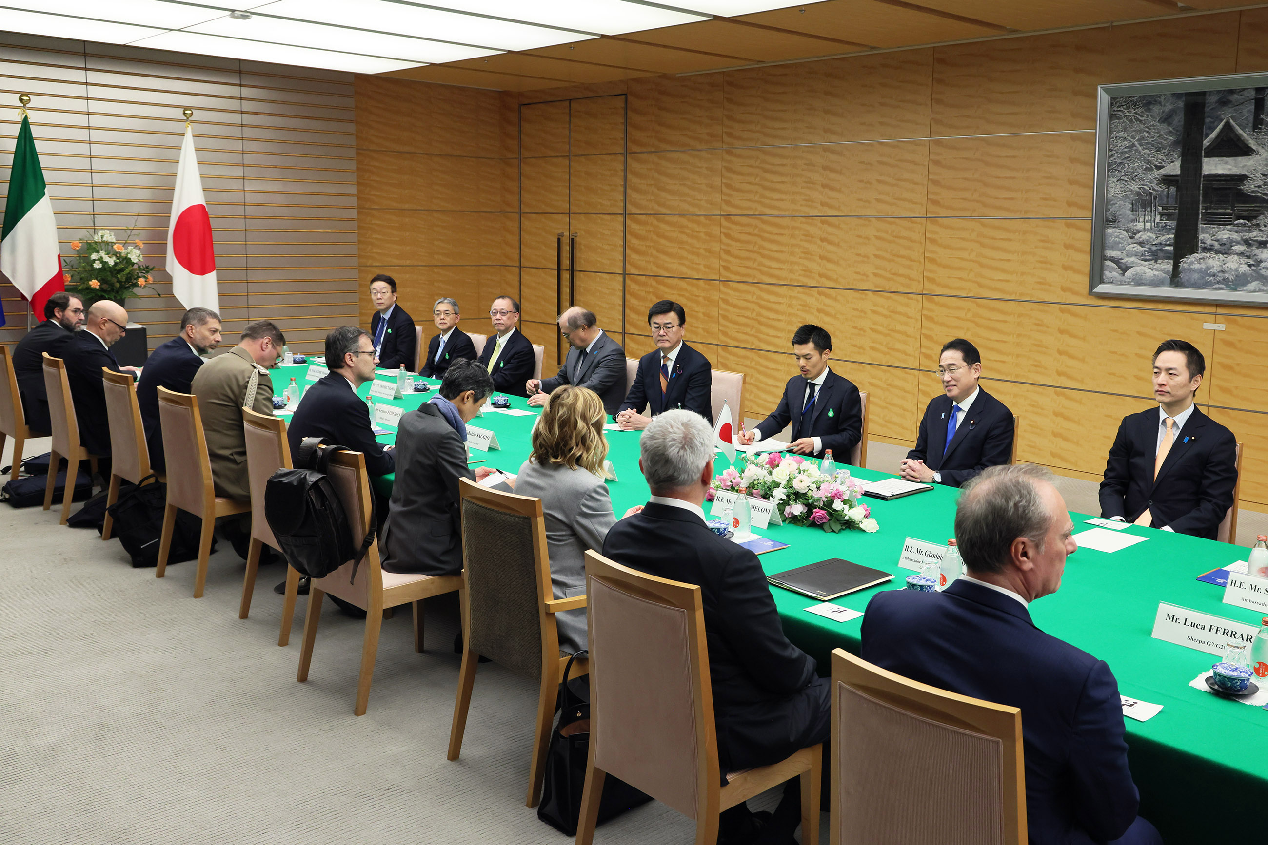 Japan-Italy Summit Meeting (5)