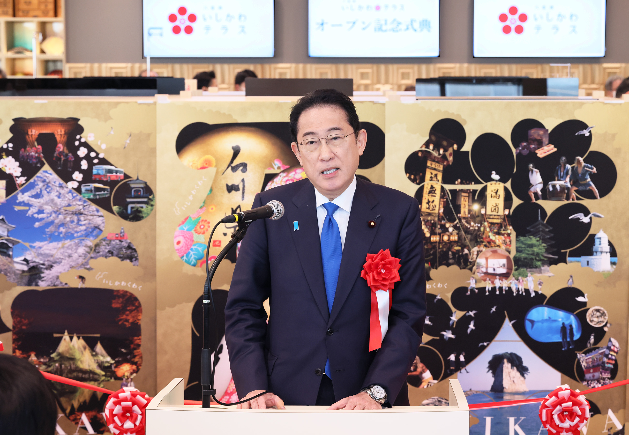 Opening Ceremony for Ishikawa Prefecture’s Antenna Shop “Yaesu Ishikawa Terrace” 