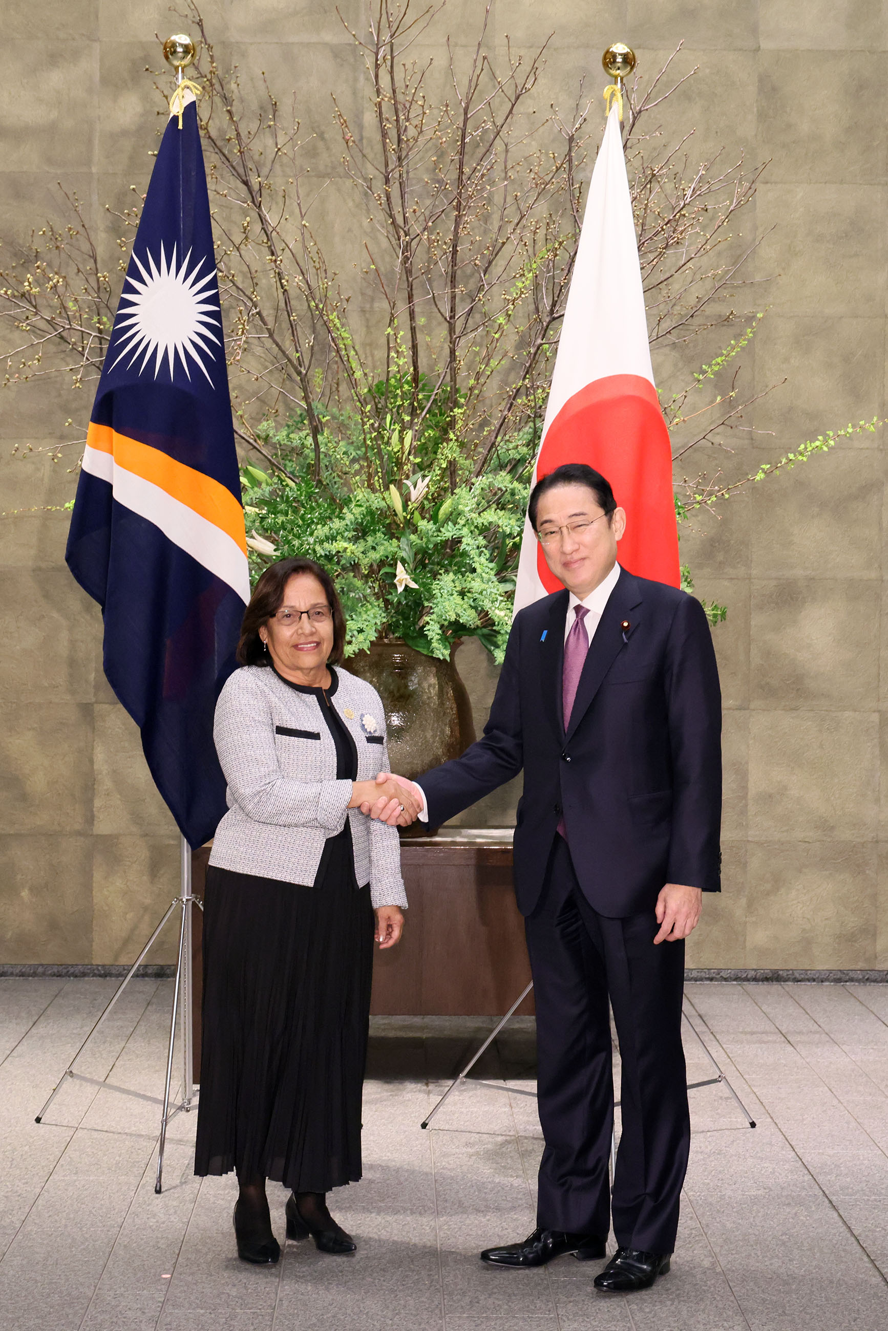 Japan-Marshall Islands Summit Meeting (2)