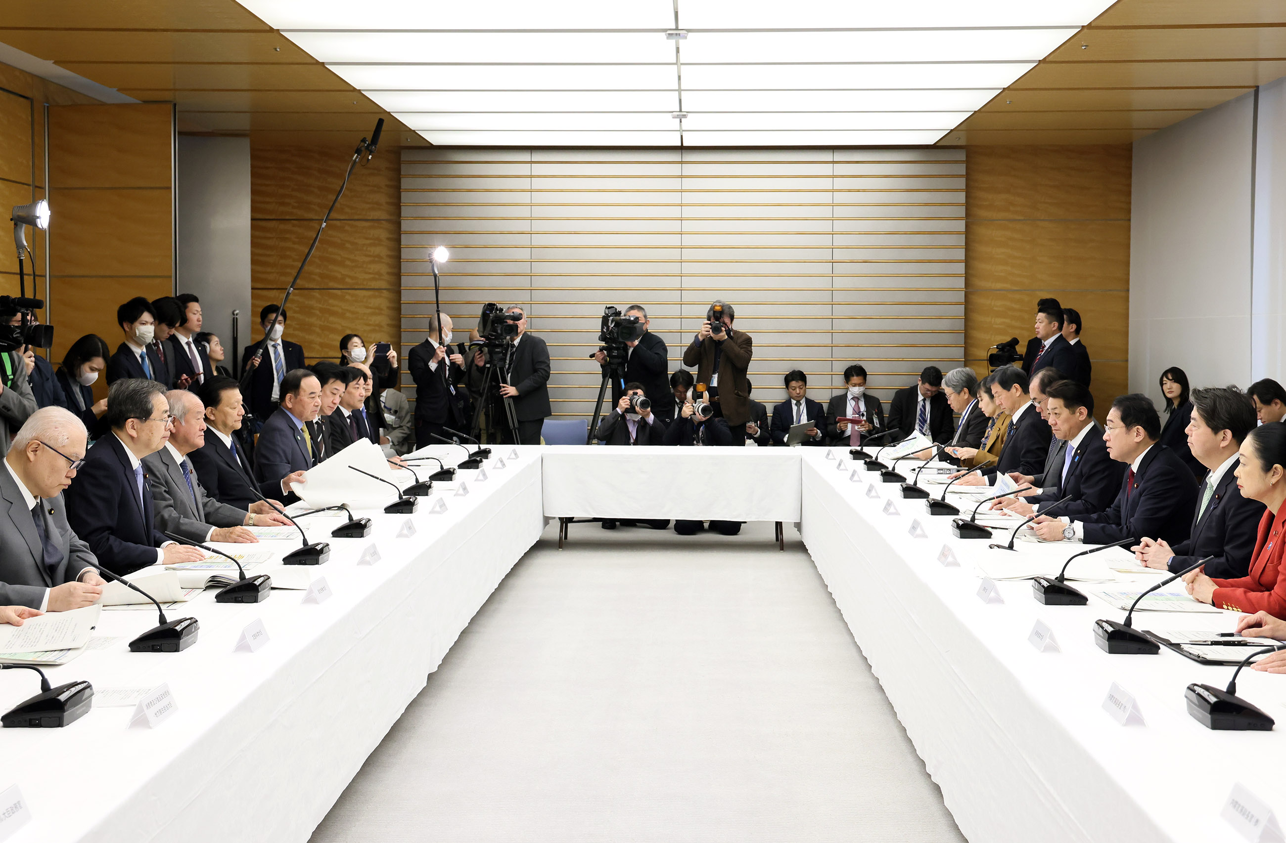 Prime Minister Kishida making a remark (2)