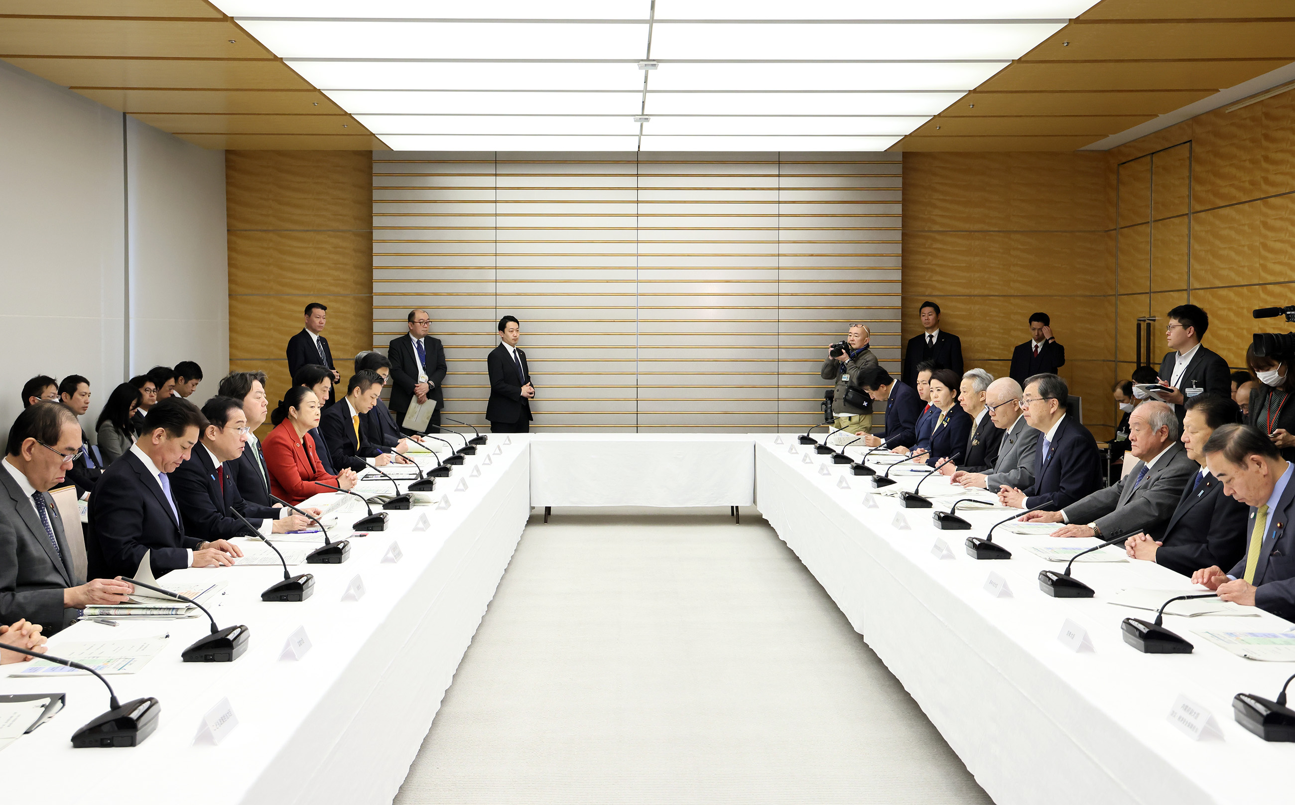 Prime Minister Kishida making a remark (5)