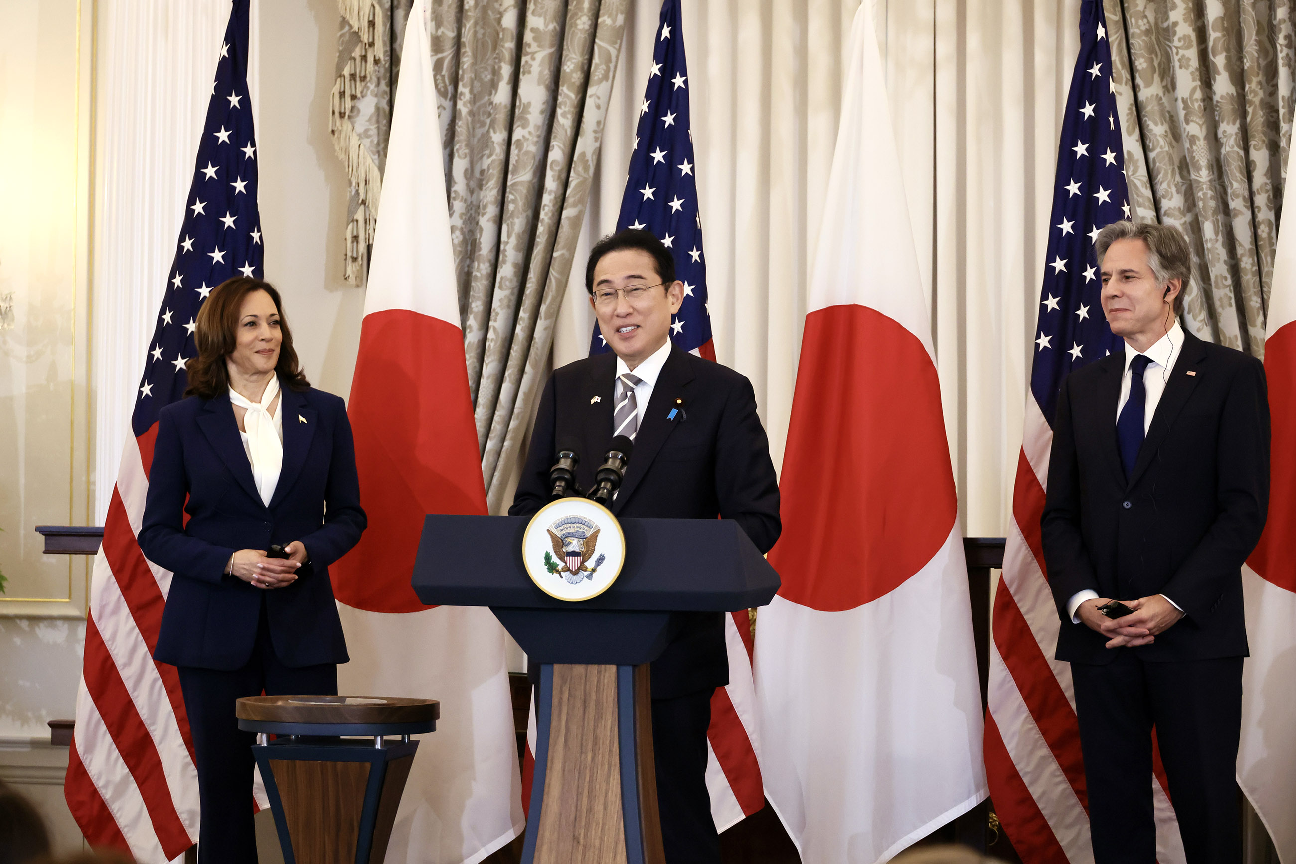Prime Minister Kishida attending the State Luncheon hosted by Vice President Harris and Secretary of State Blinken (3)