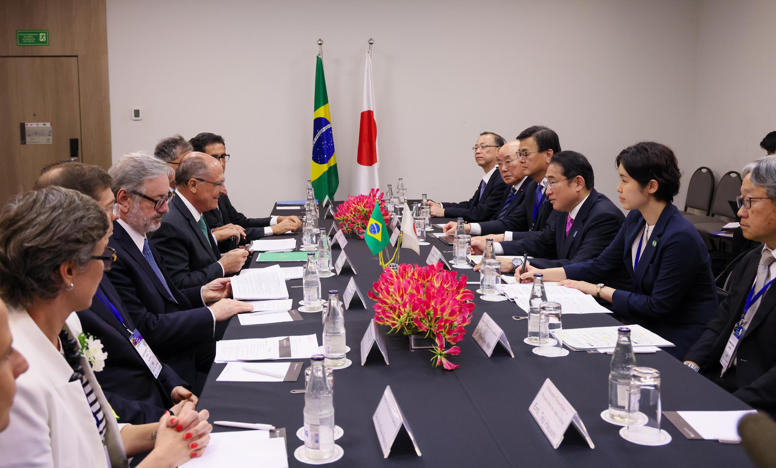 Prime Minister Kishida meeting with Vice-President Alckmin (2)