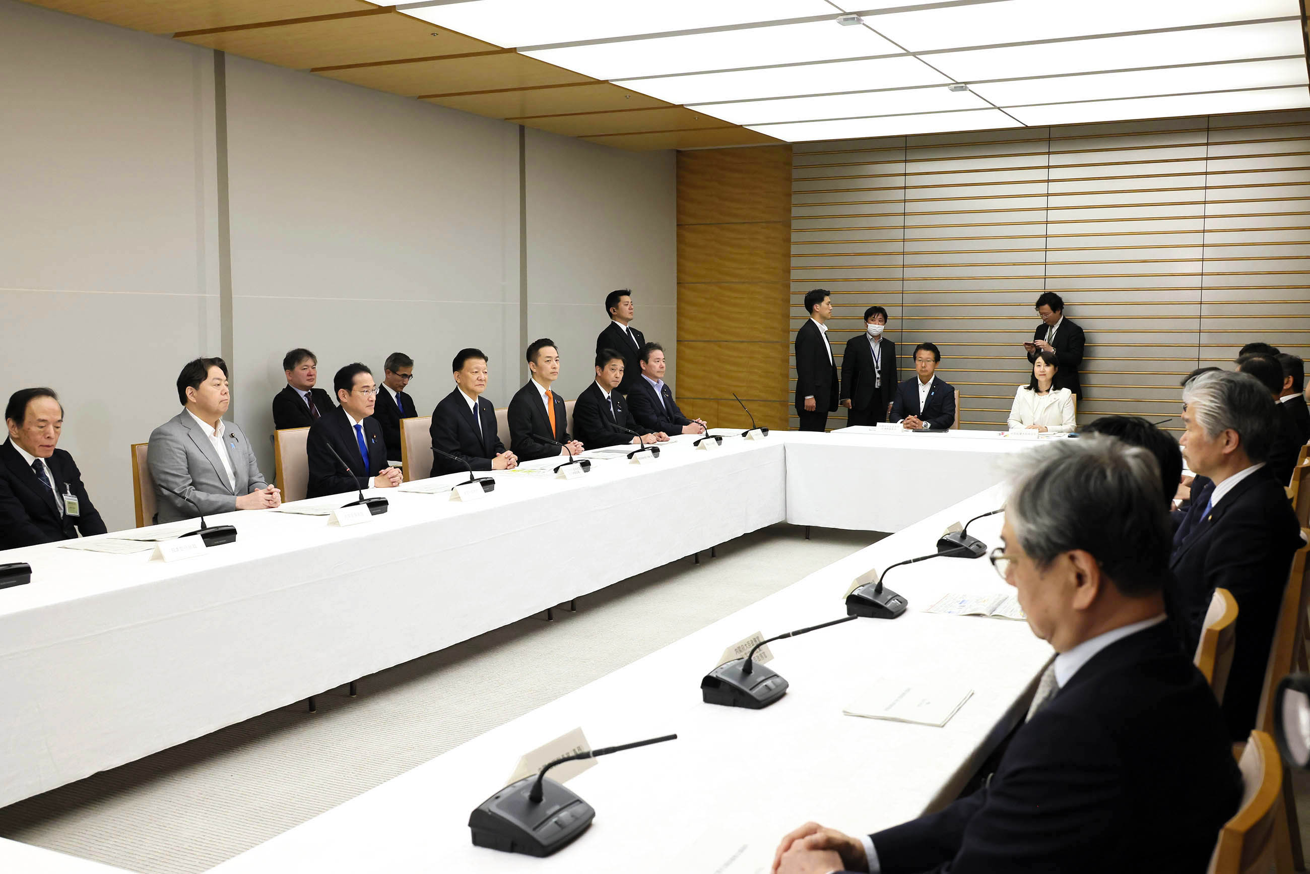 Prime Minister Kishida attending a meeting (5)