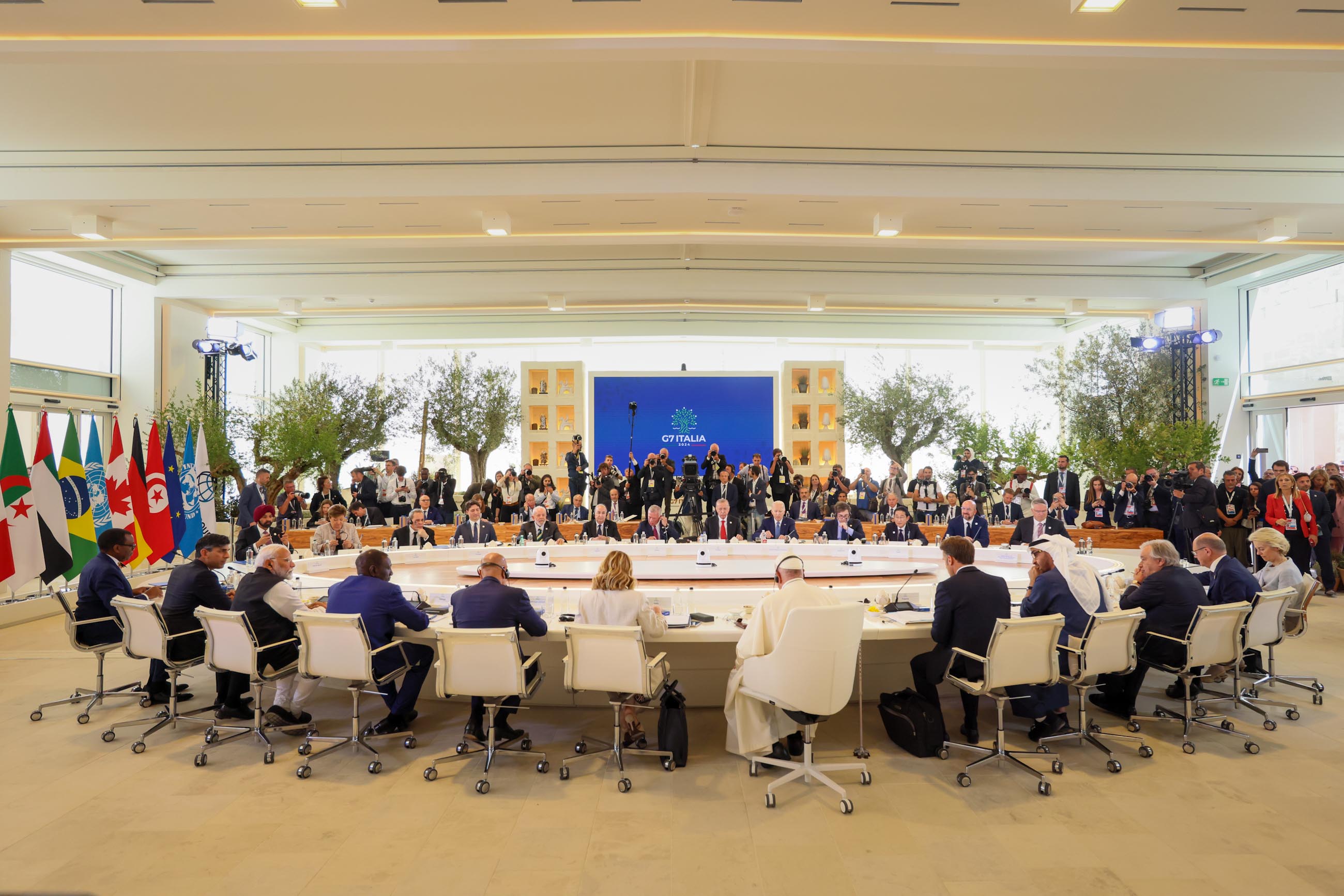 G7 Summit in Apulia and Bilateral Summit Meetings: Second Day