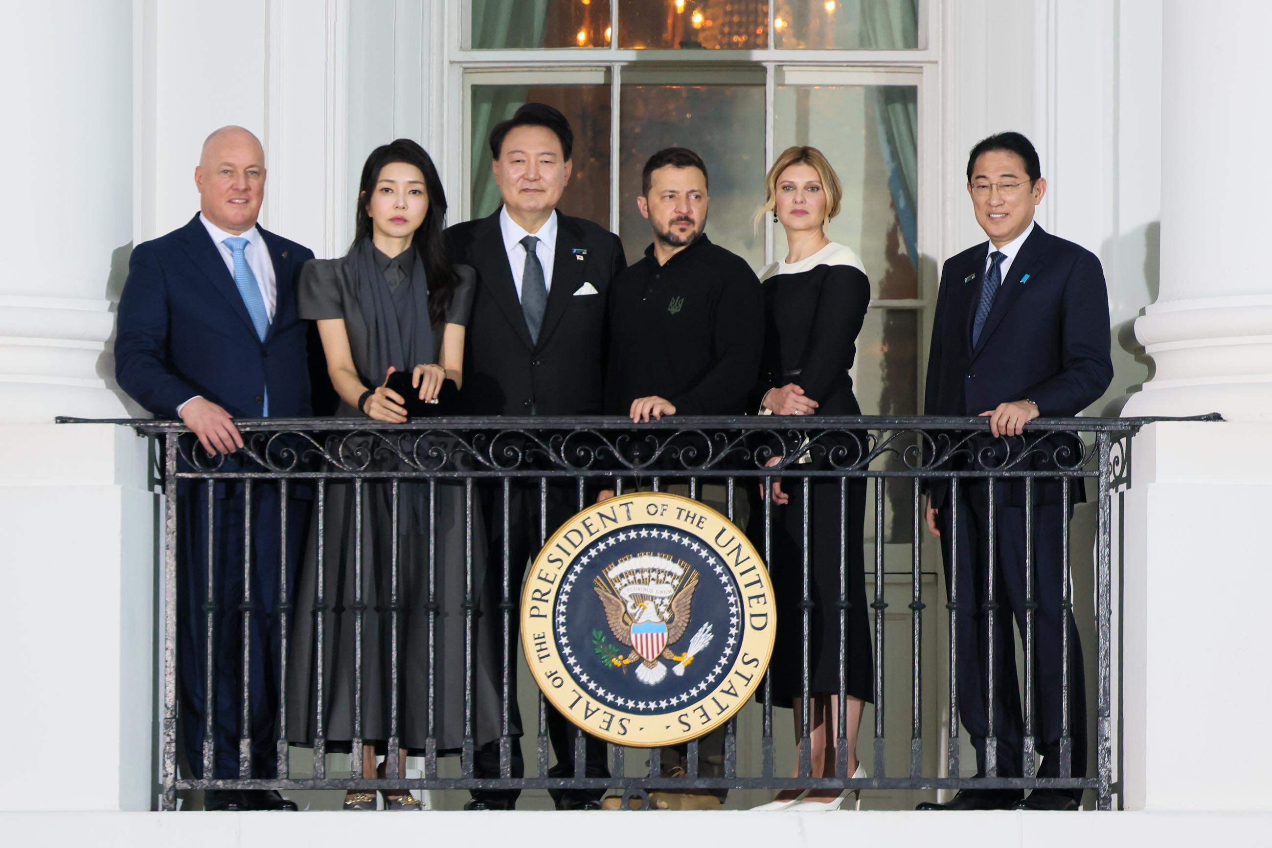 Prime Minister Kishida attending a dinner hosted by U.S. President Biden and Dr. Biden (2)
