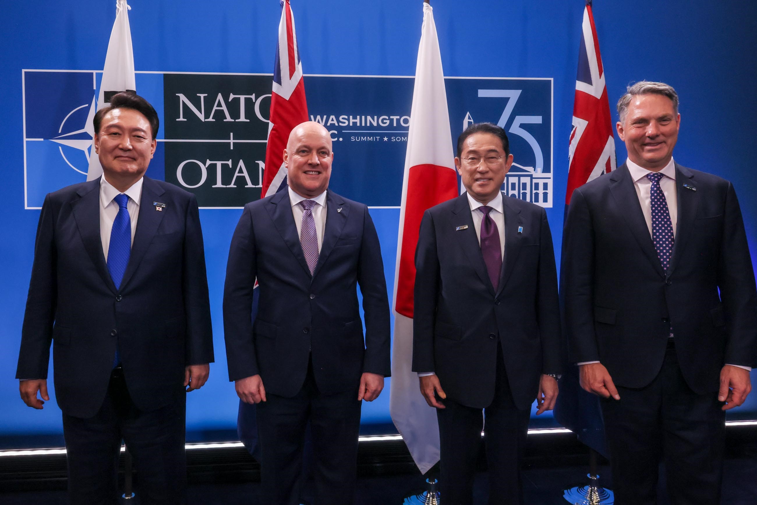 Japan-Australia-New Zealand-ROK Leaders’ Meeting (2)