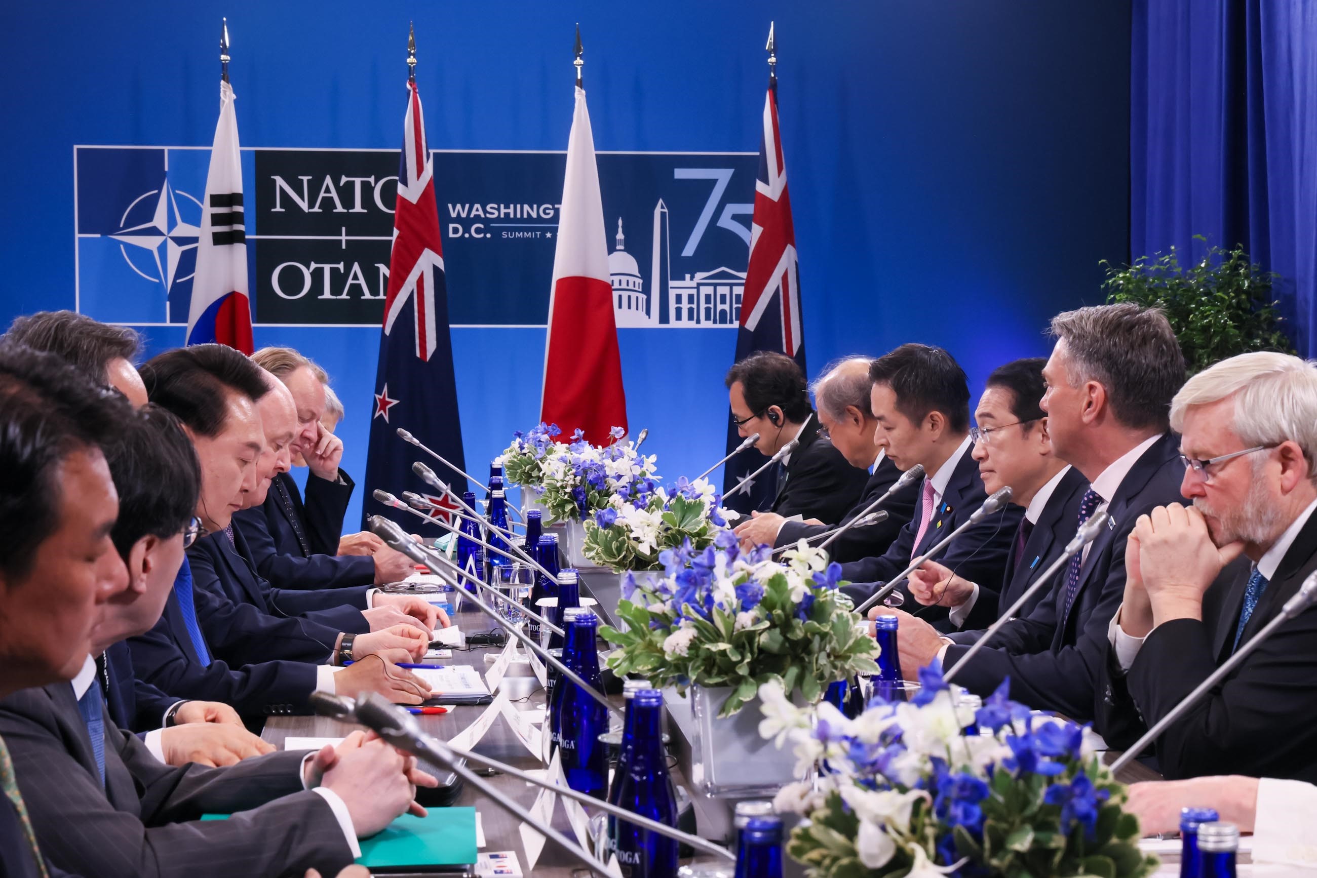 Japan-Australia-New Zealand-ROK Leaders’ Meeting (3)