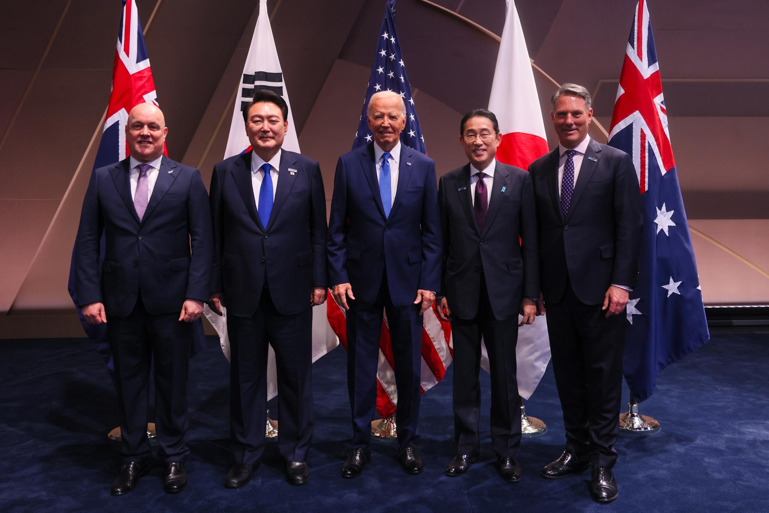 Group photo with IP4 leaders and US President Biden (2)