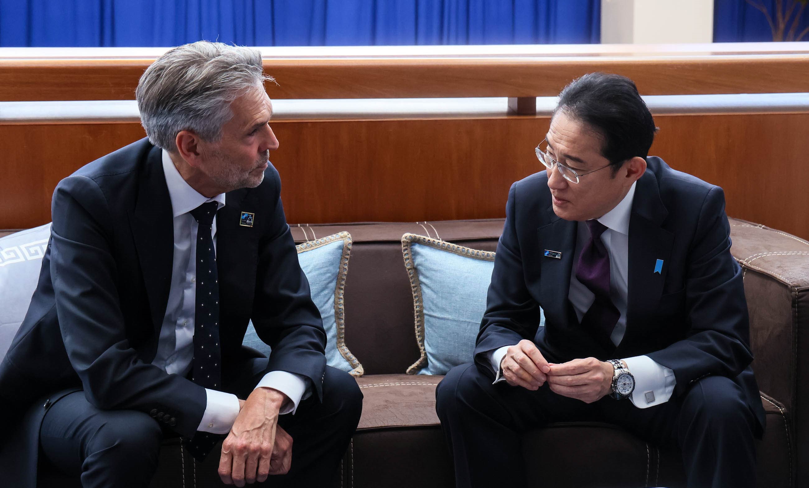 Prime Minister Kishida holding a meeting with Dutch Prime Minister Schoof (2)
