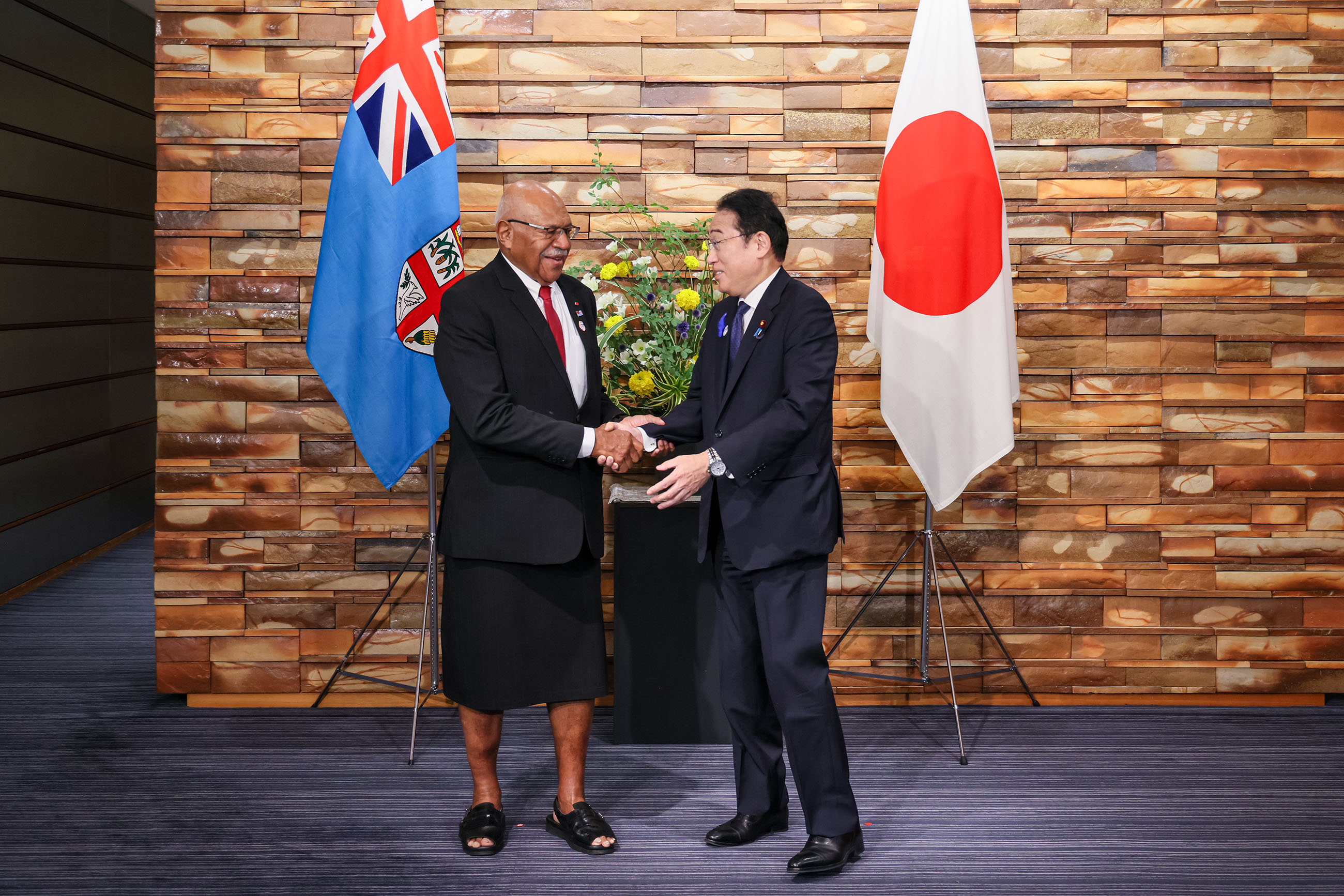 Japan – Fiji Summit Meeting (1)