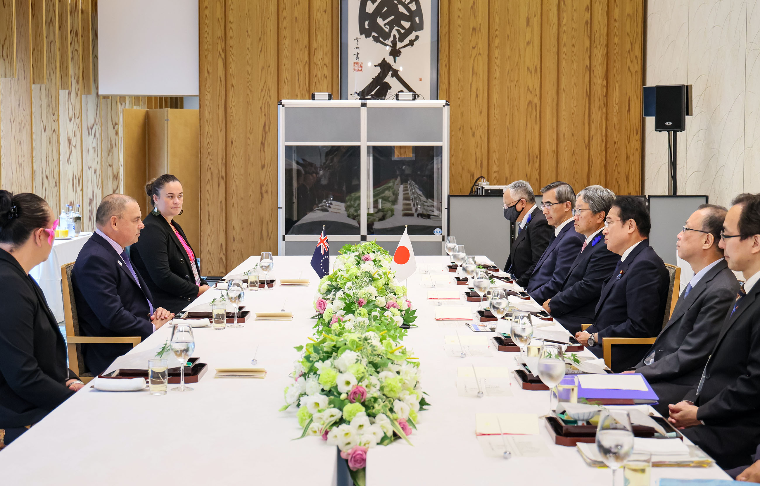 Japan-Cook Islands Summit Meeting (4)