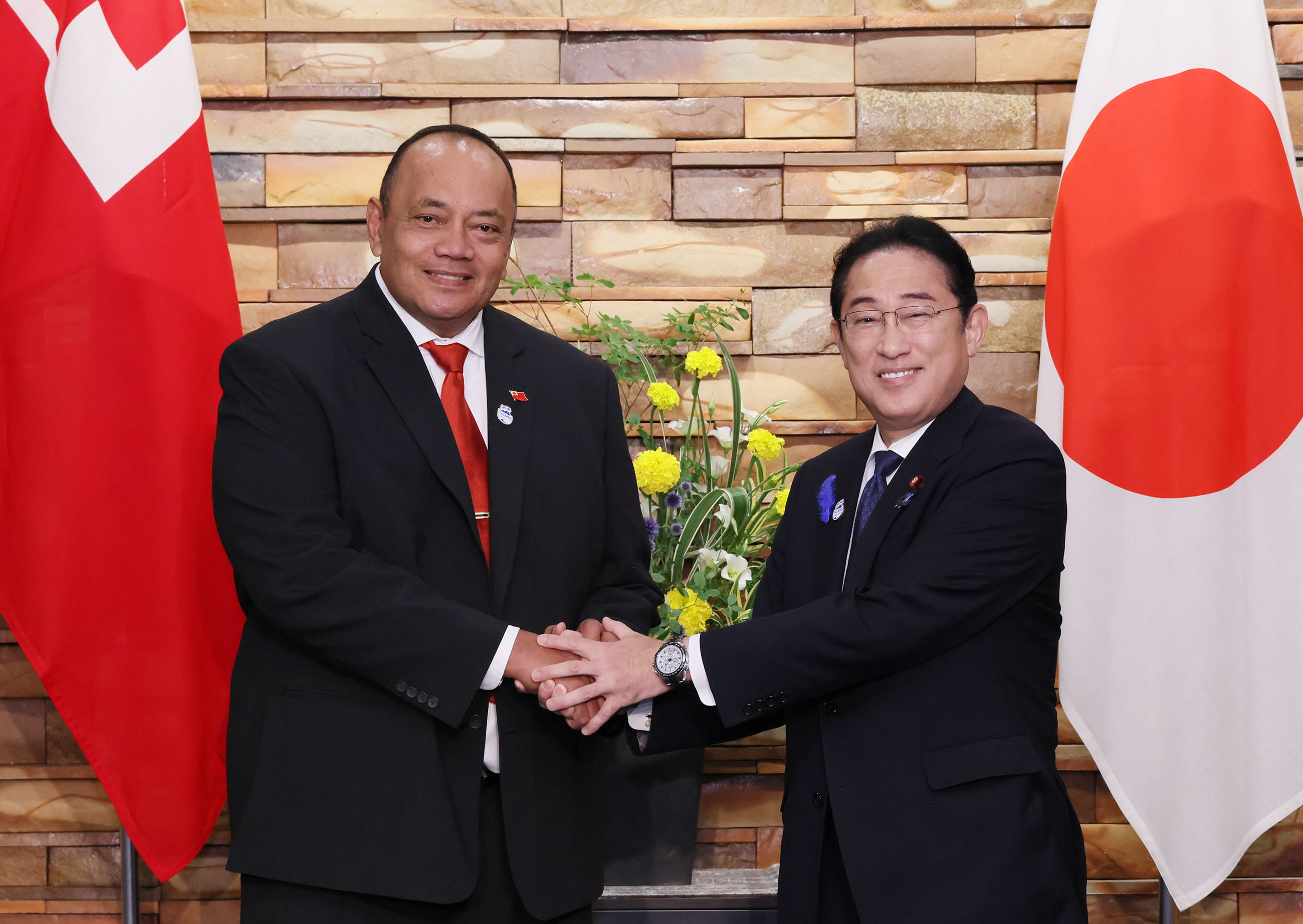Japan-Tonga Summit Meeting (2)