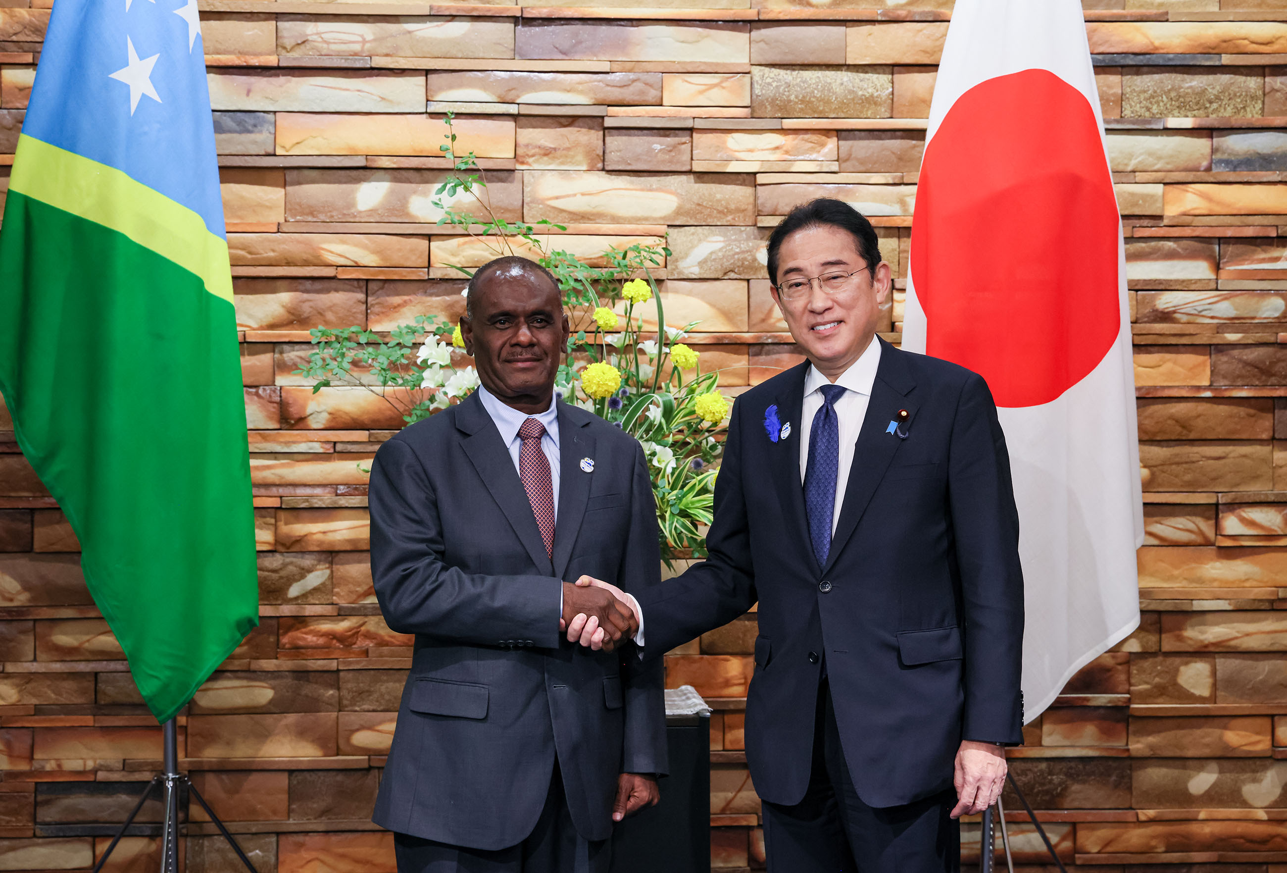 Japan–Solomon Islands Summit Meeting (2)
