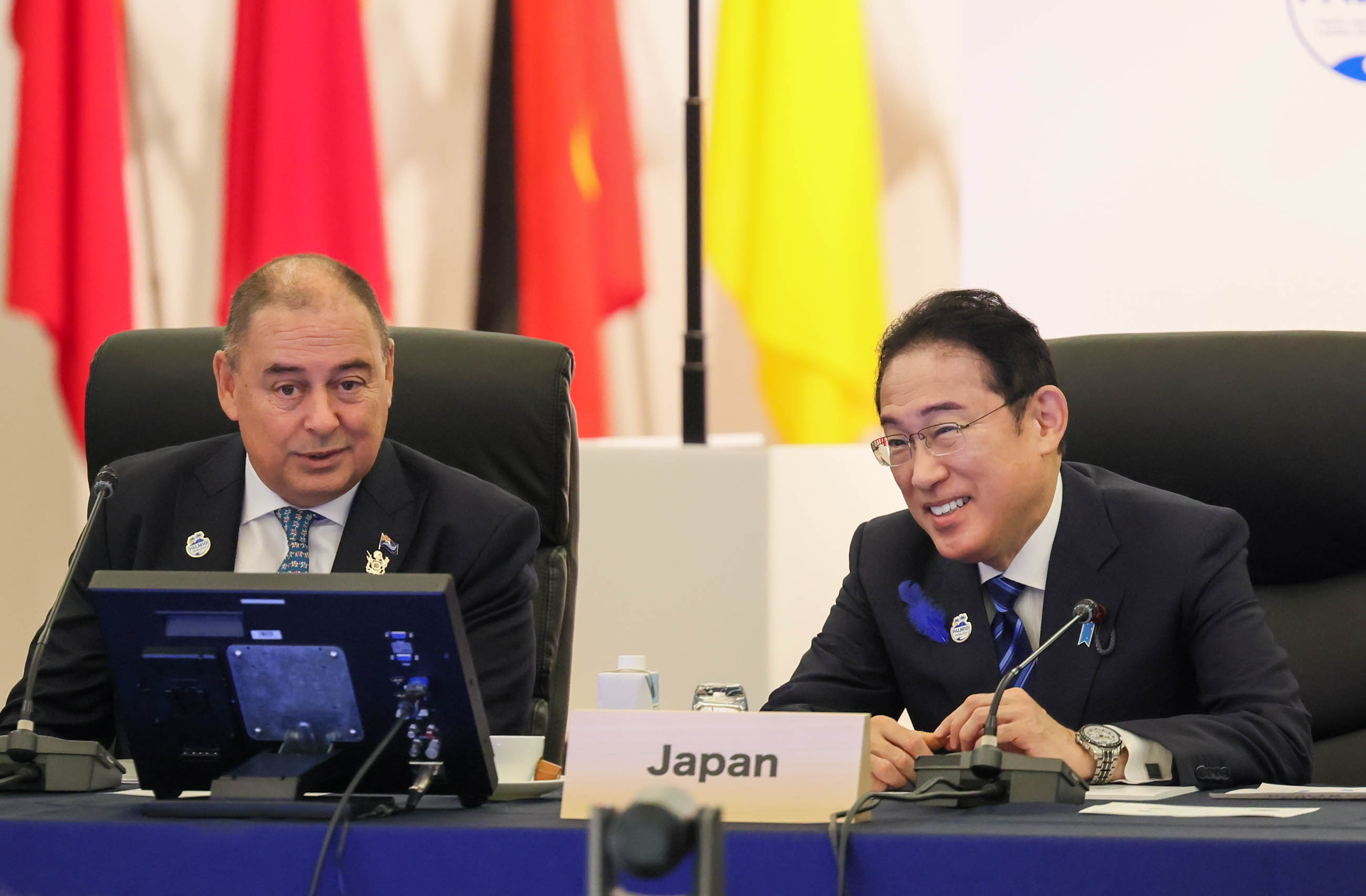 Prime Minister Kishida attending the opening session (2)