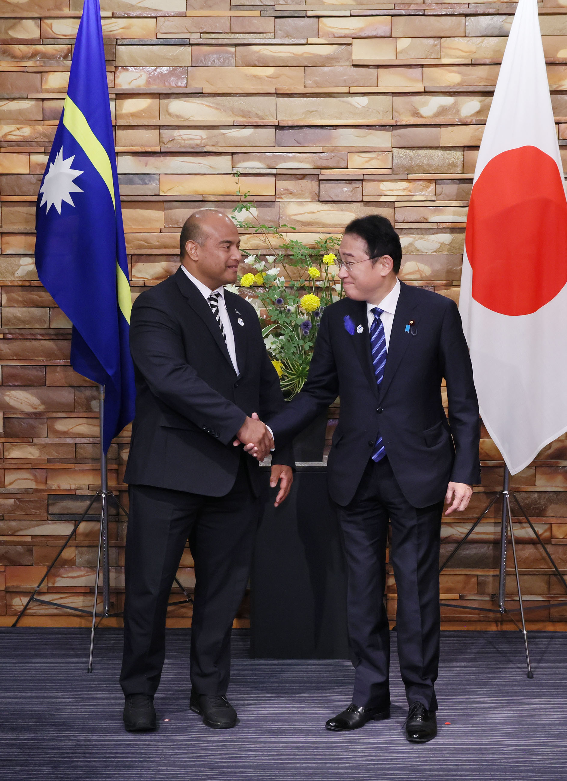 Japan – Nauru Summit Meeting (1)