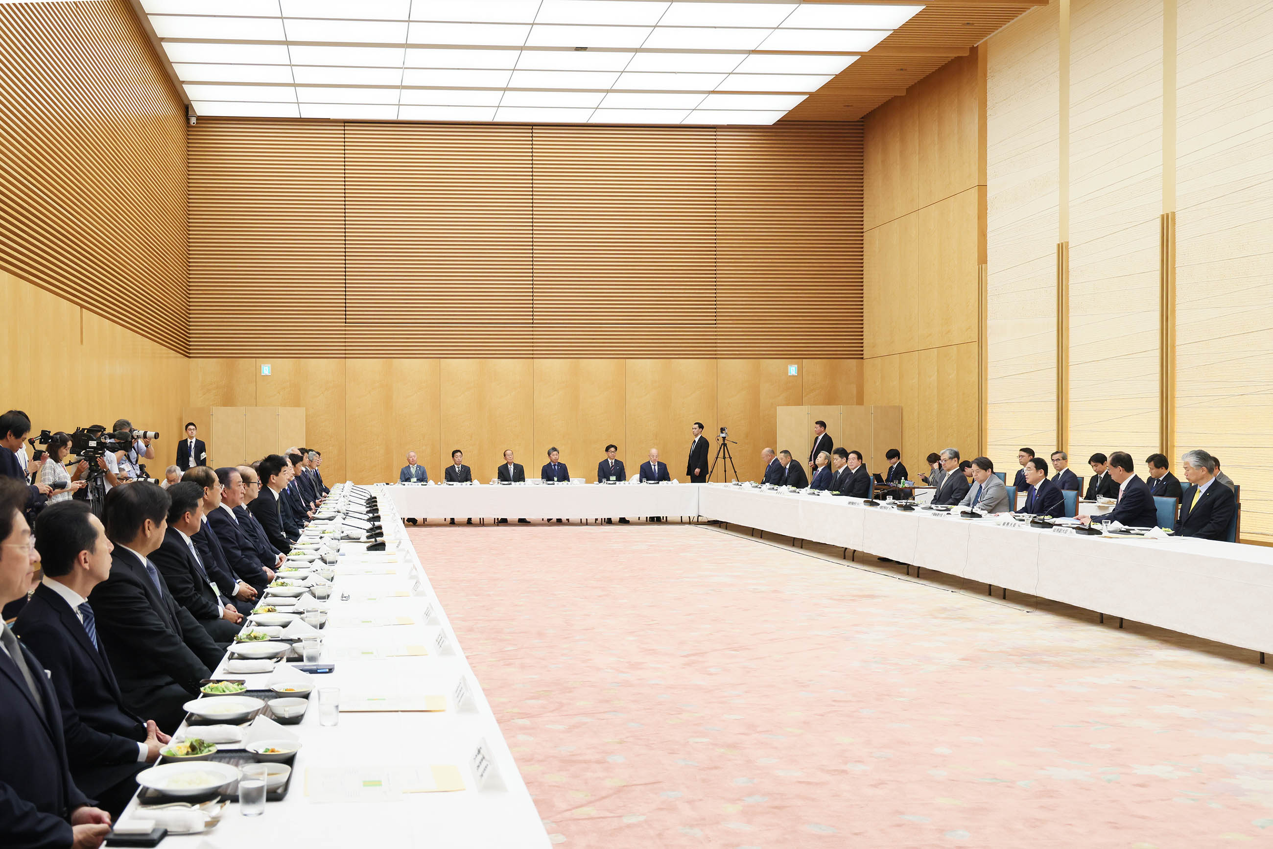 Prime Minister Kishida making a remark (3)