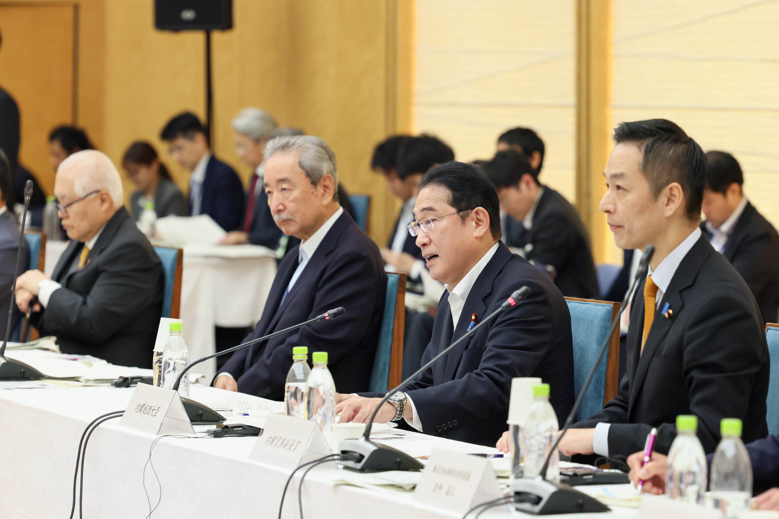 Prime Minister Kishida delivering an address (2)