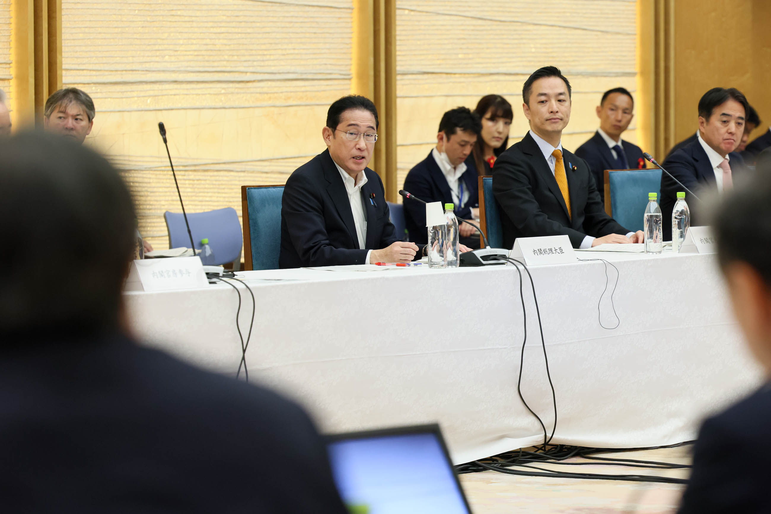 Prime Minister Kishida delivering an address (7)