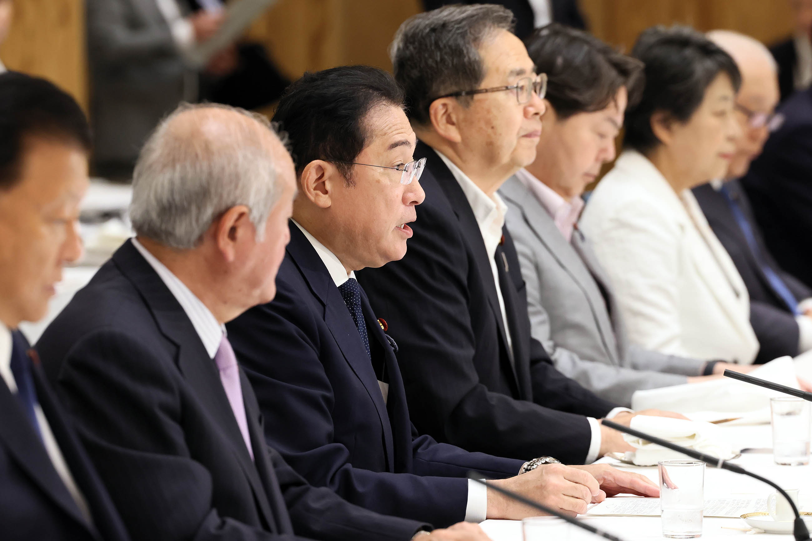 Prime Minister Kishida making remarks (2)