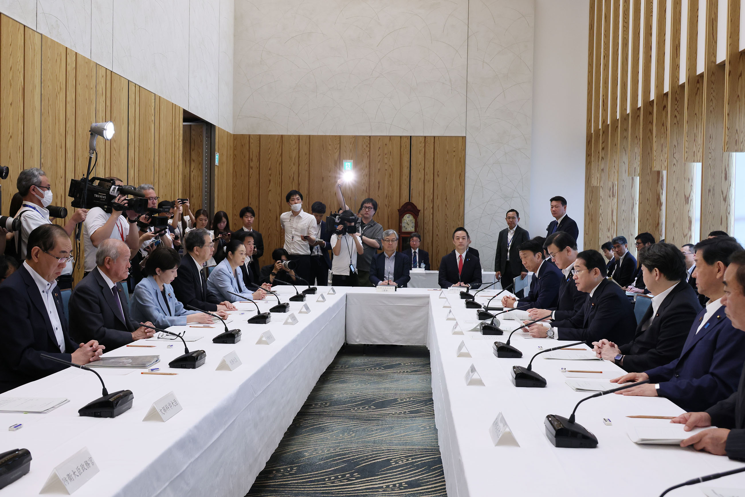 Prime Minister Kishida making a remark (5)