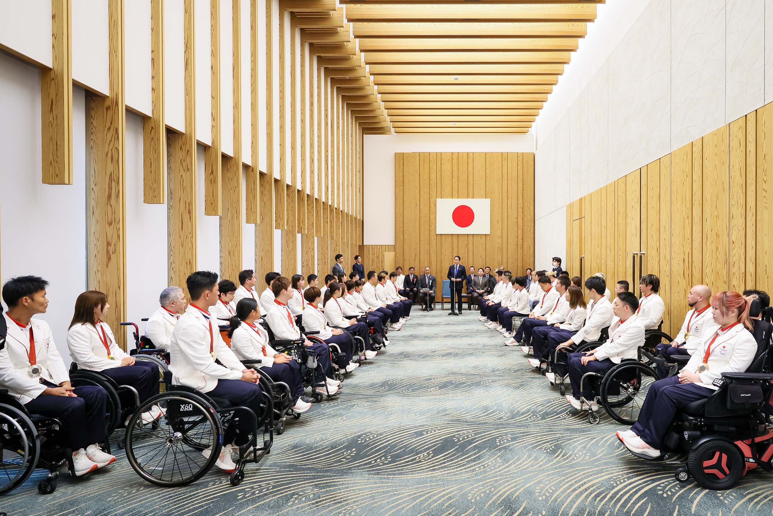 Prime Minister Kishida delivering an address (1)