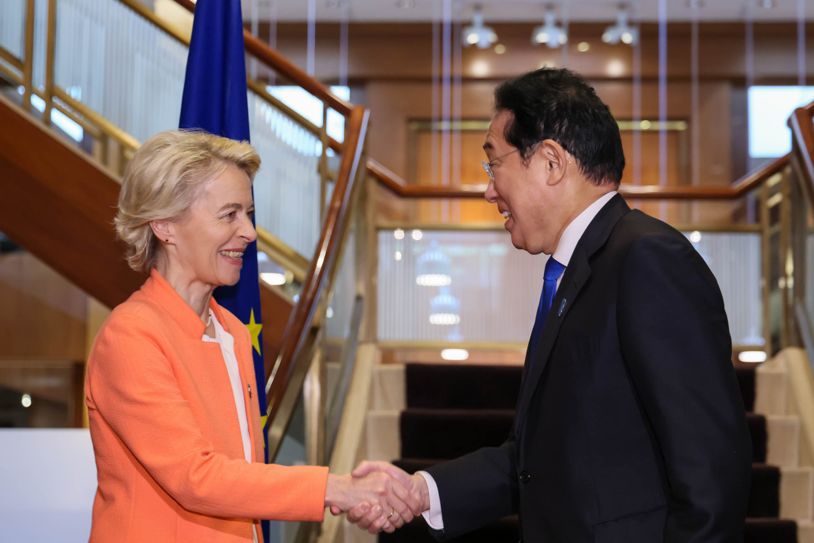 Working lunch with H.E. Dr. Ursula von der Leyen, President of the European Commission (1)