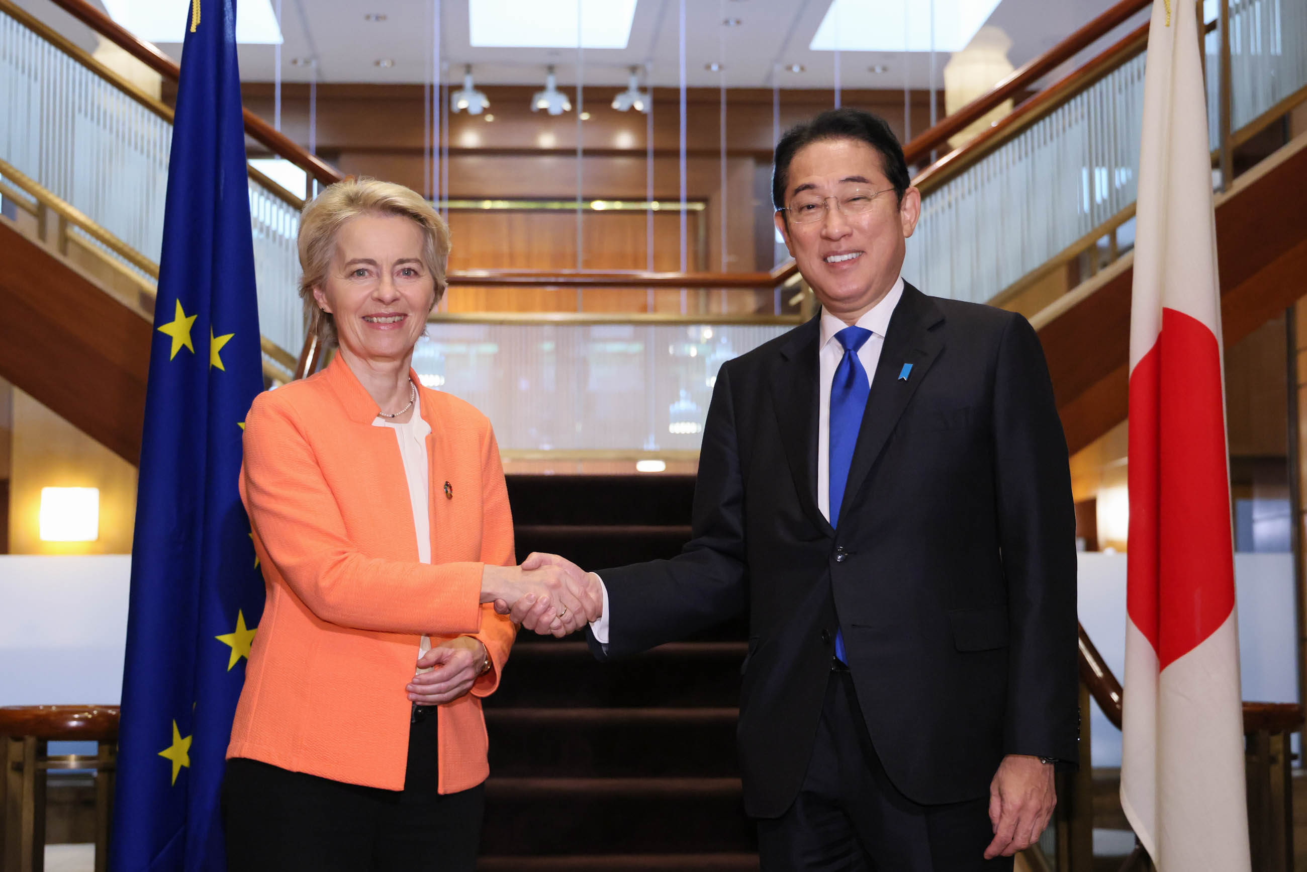 Working lunch with H.E. Dr. Ursula von der Leyen, President of the European Commission (2)