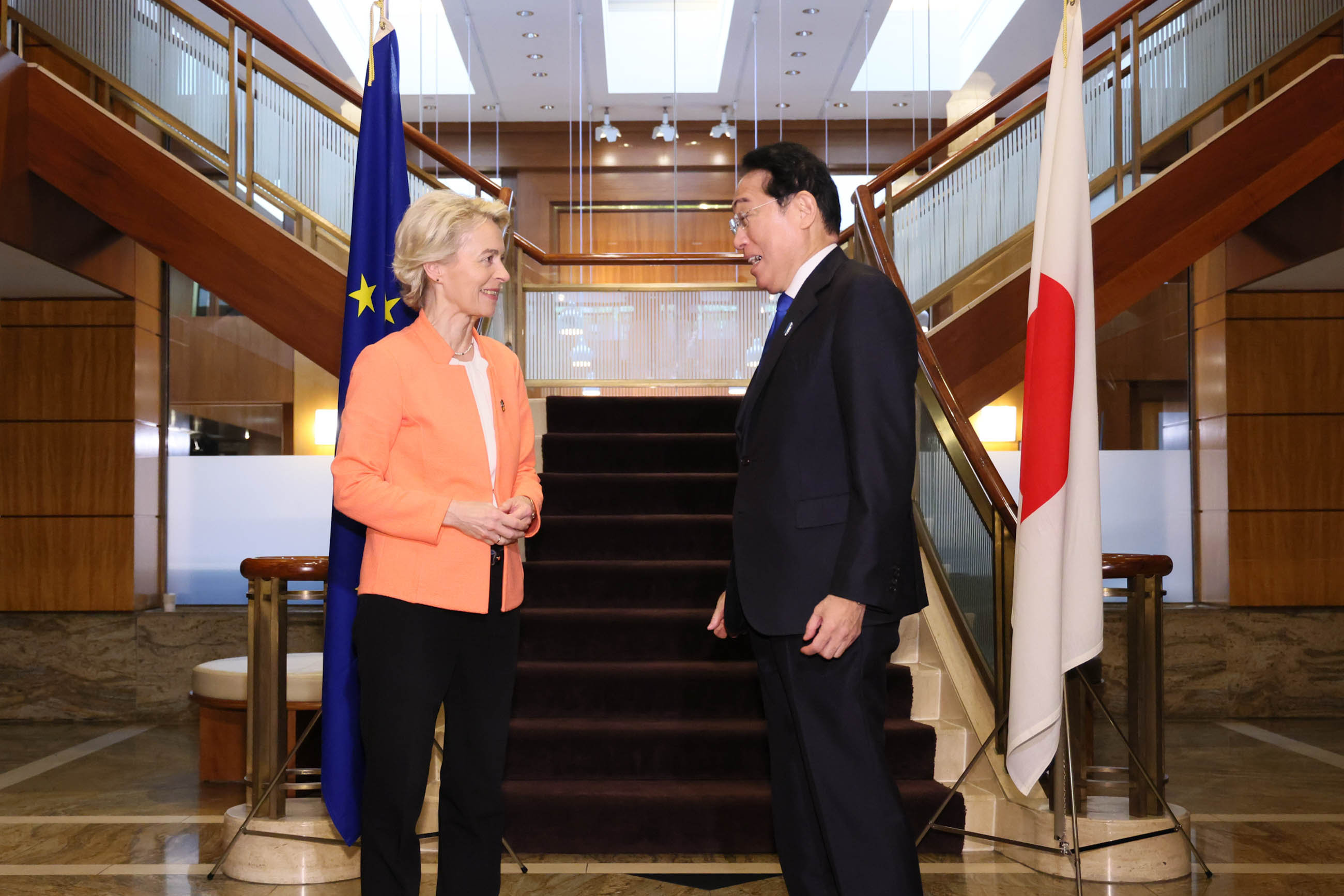 Working lunch with H.E. Dr. Ursula von der Leyen, President of the European Commission (3)