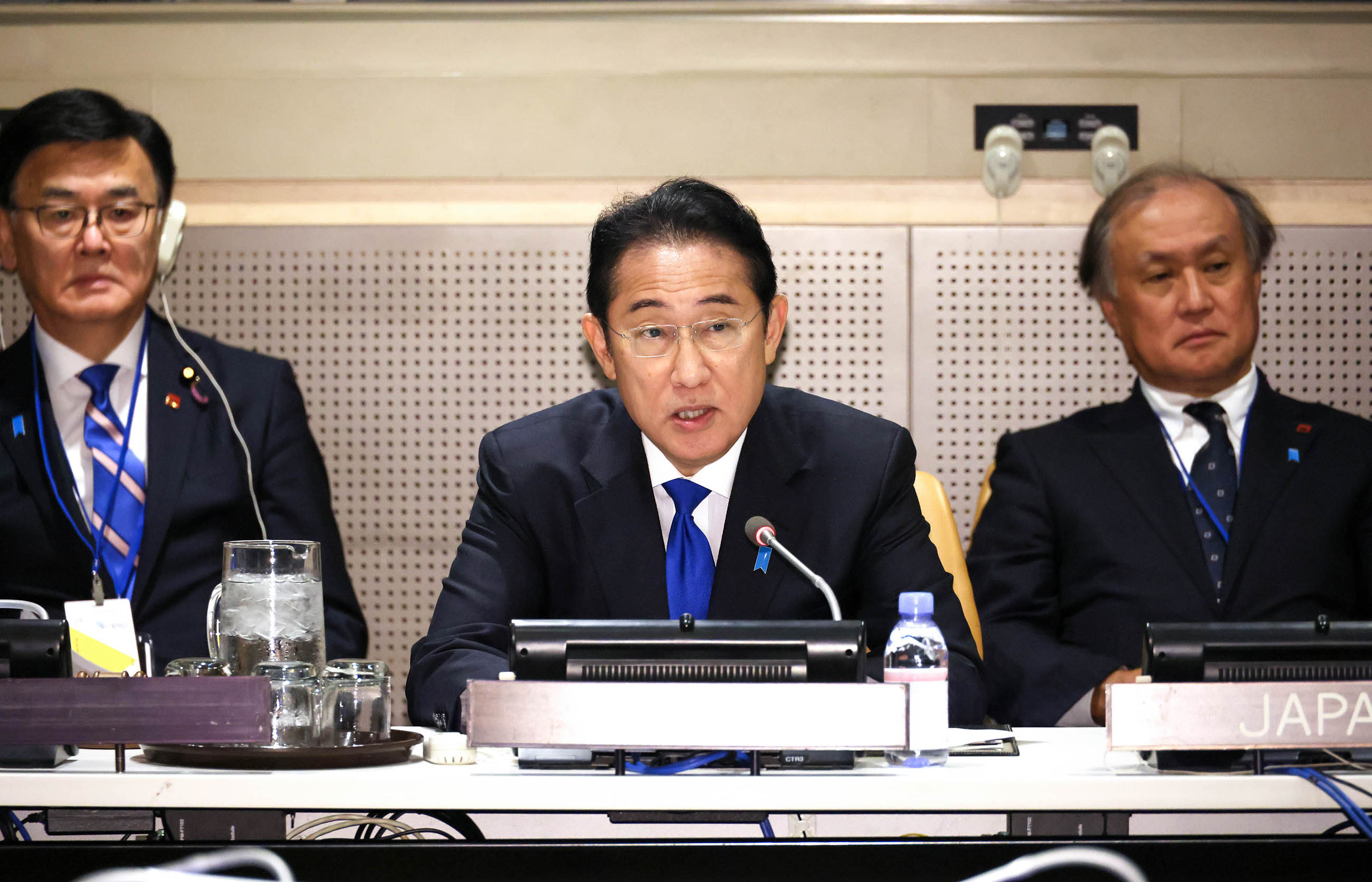 Prime Minister Kishida attending the High-Level Launch Meeting of the Friends of a Fissile Material Cut-off Treaty (FMCT) (3)