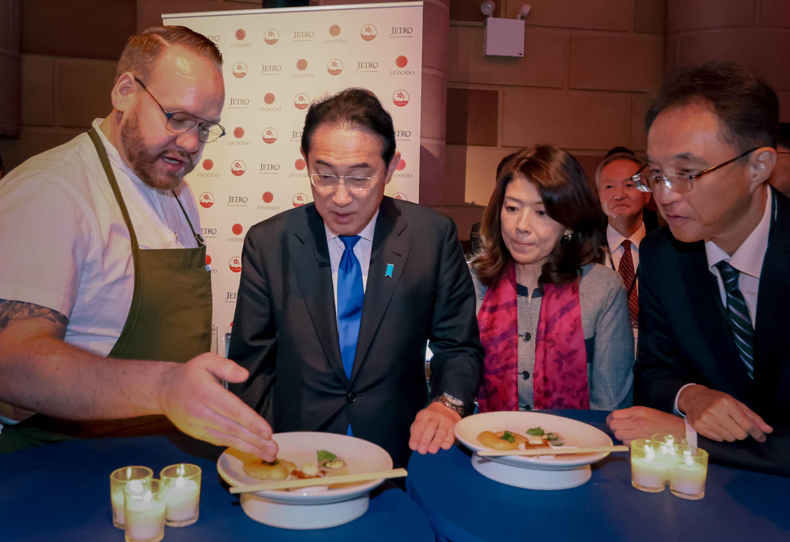 Prime Minister Kishida attending the U.S.-Japan tourism event (6)