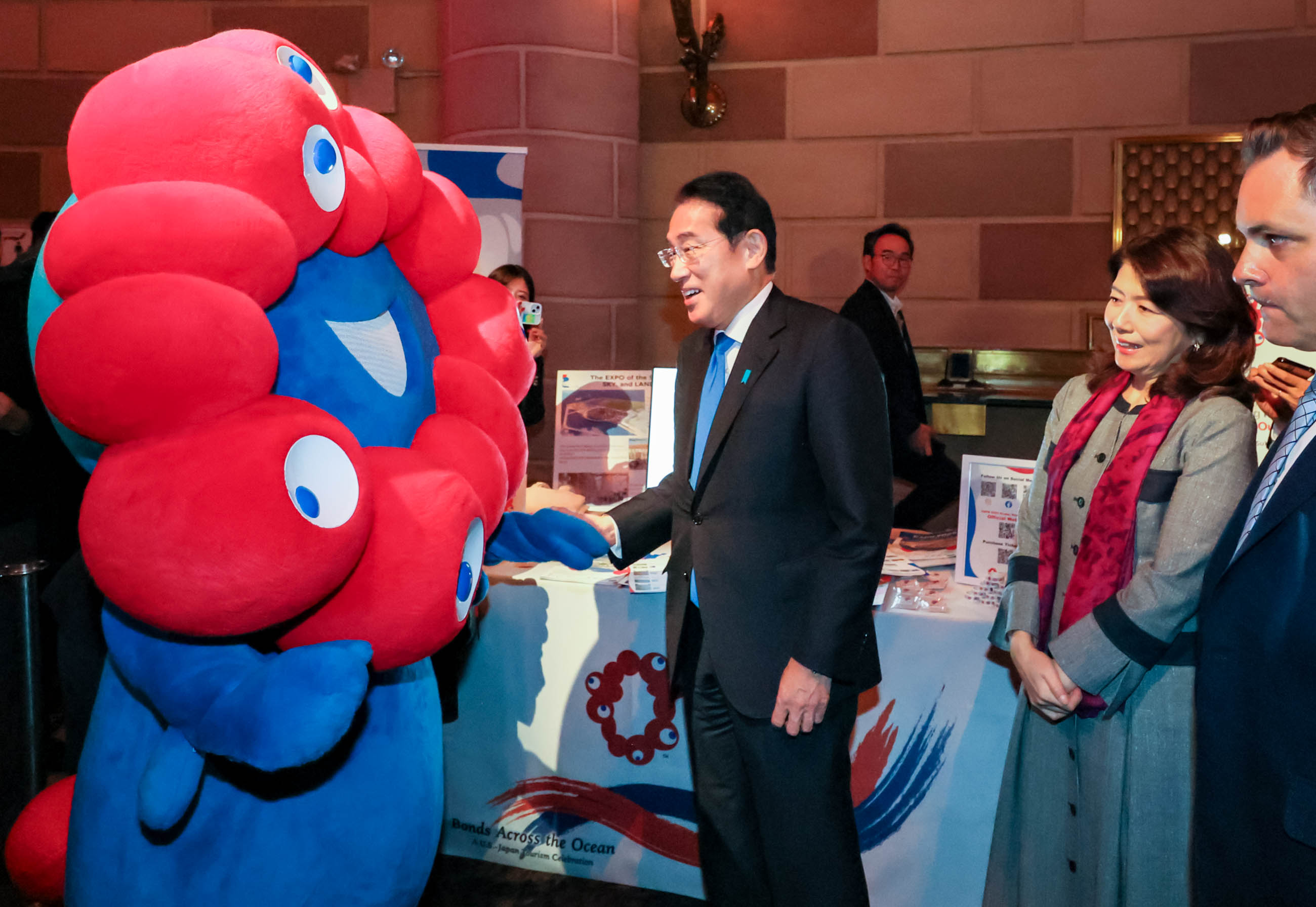 Prime Minister Kishida attending the U.S.-Japan tourism event (9)