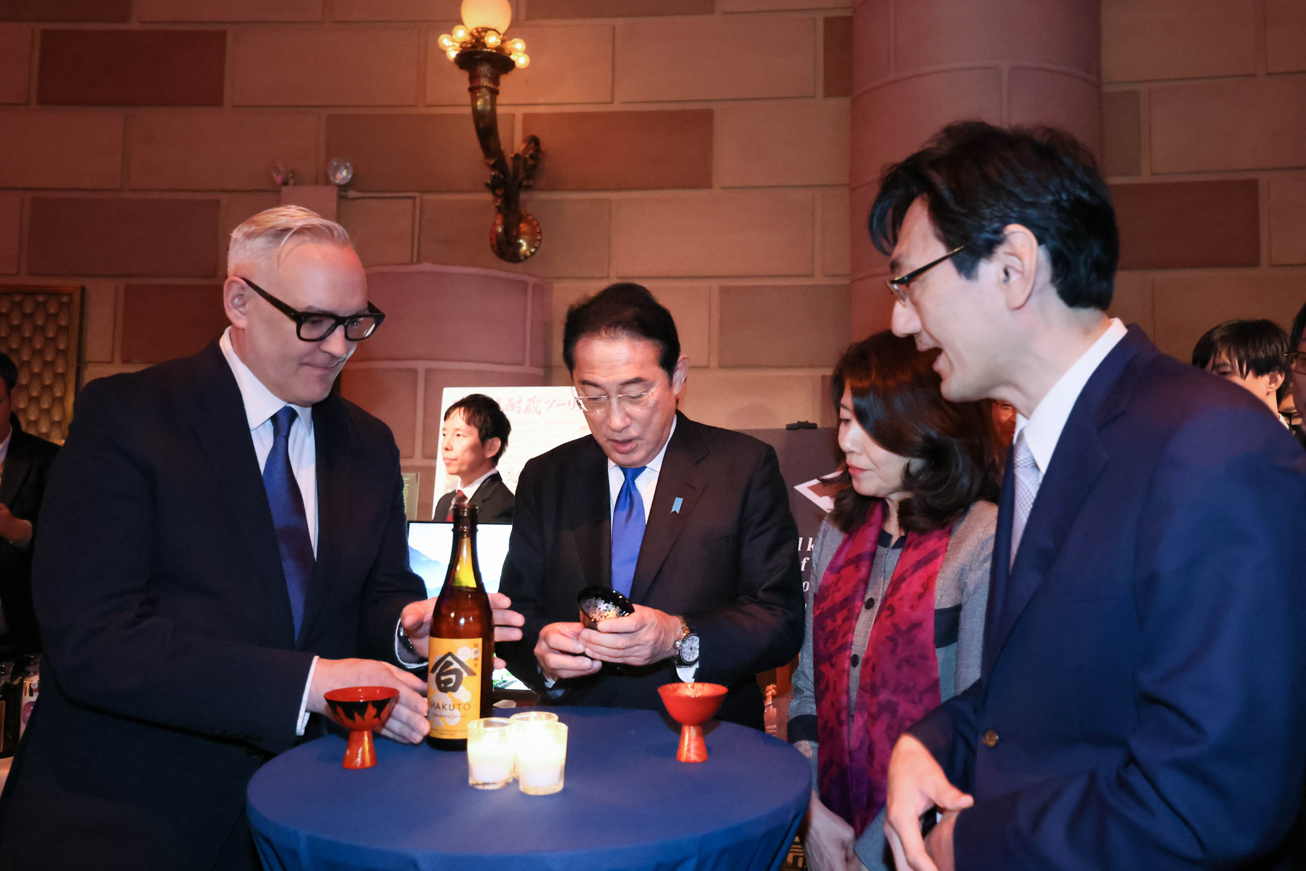 Prime Minister Kishida attending the U.S.-Japan tourism event (7)