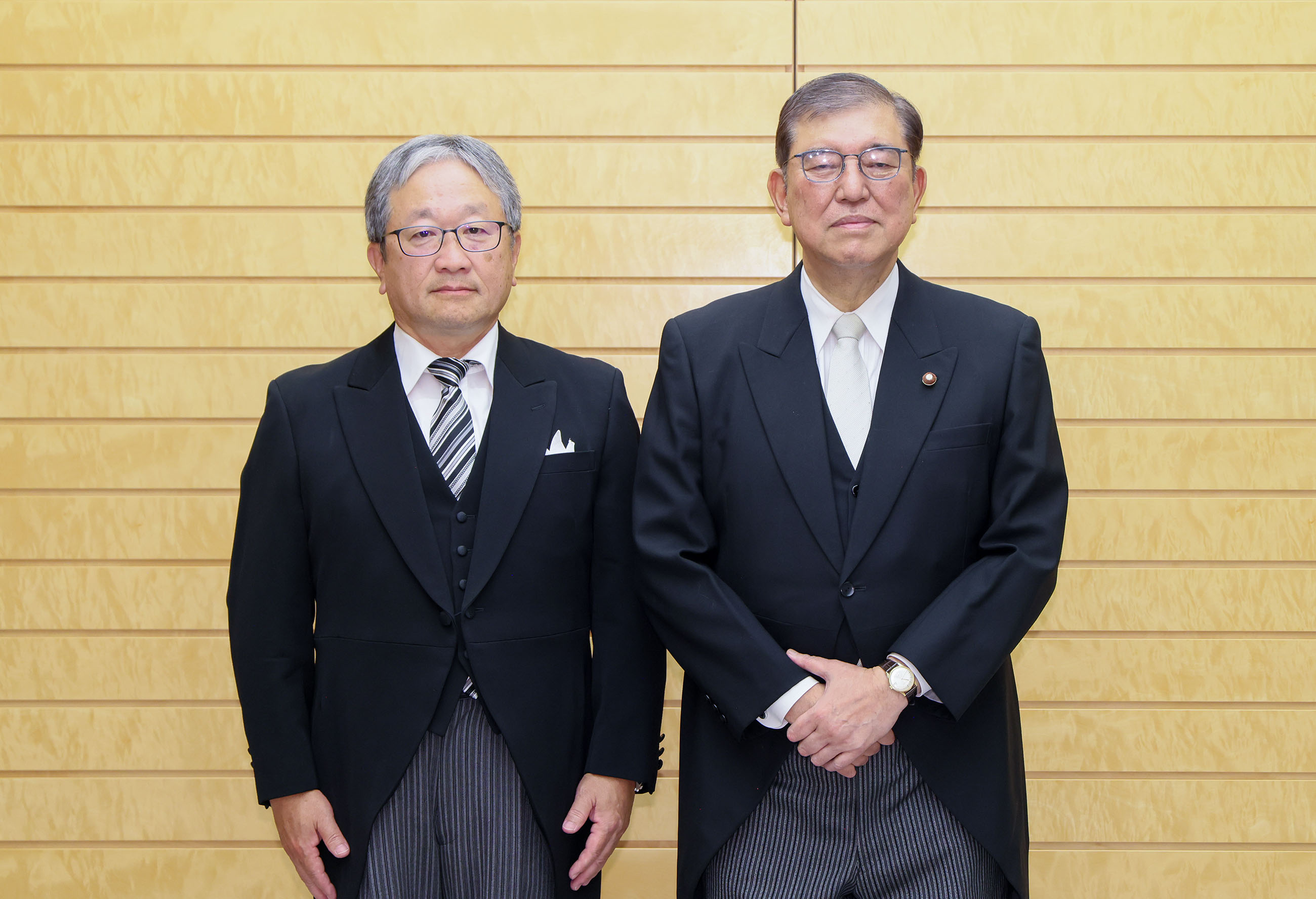 Prime Minister Ishiba with Special Advisors to the Prime Minister (3)