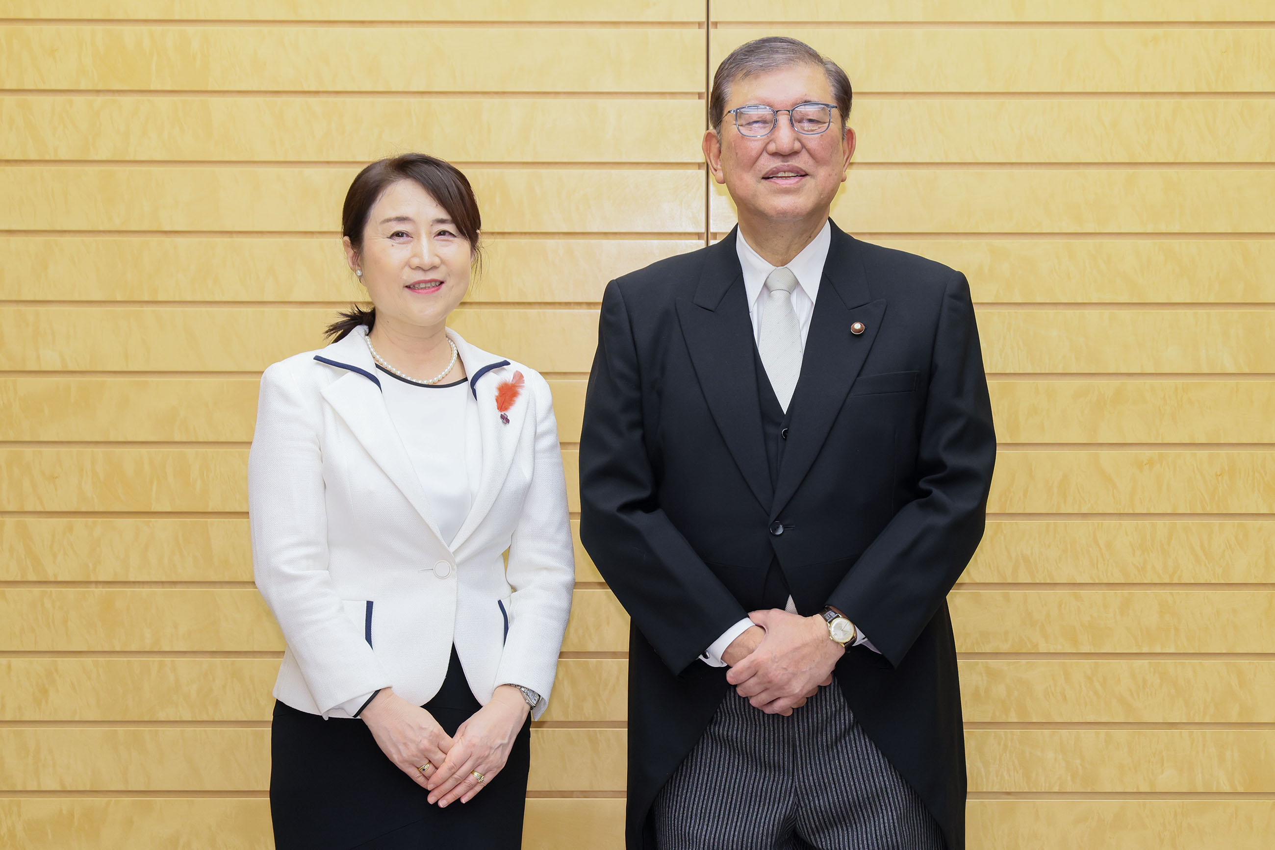 Prime Minister Ishiba with Special Advisors to the Prime Minister (4)