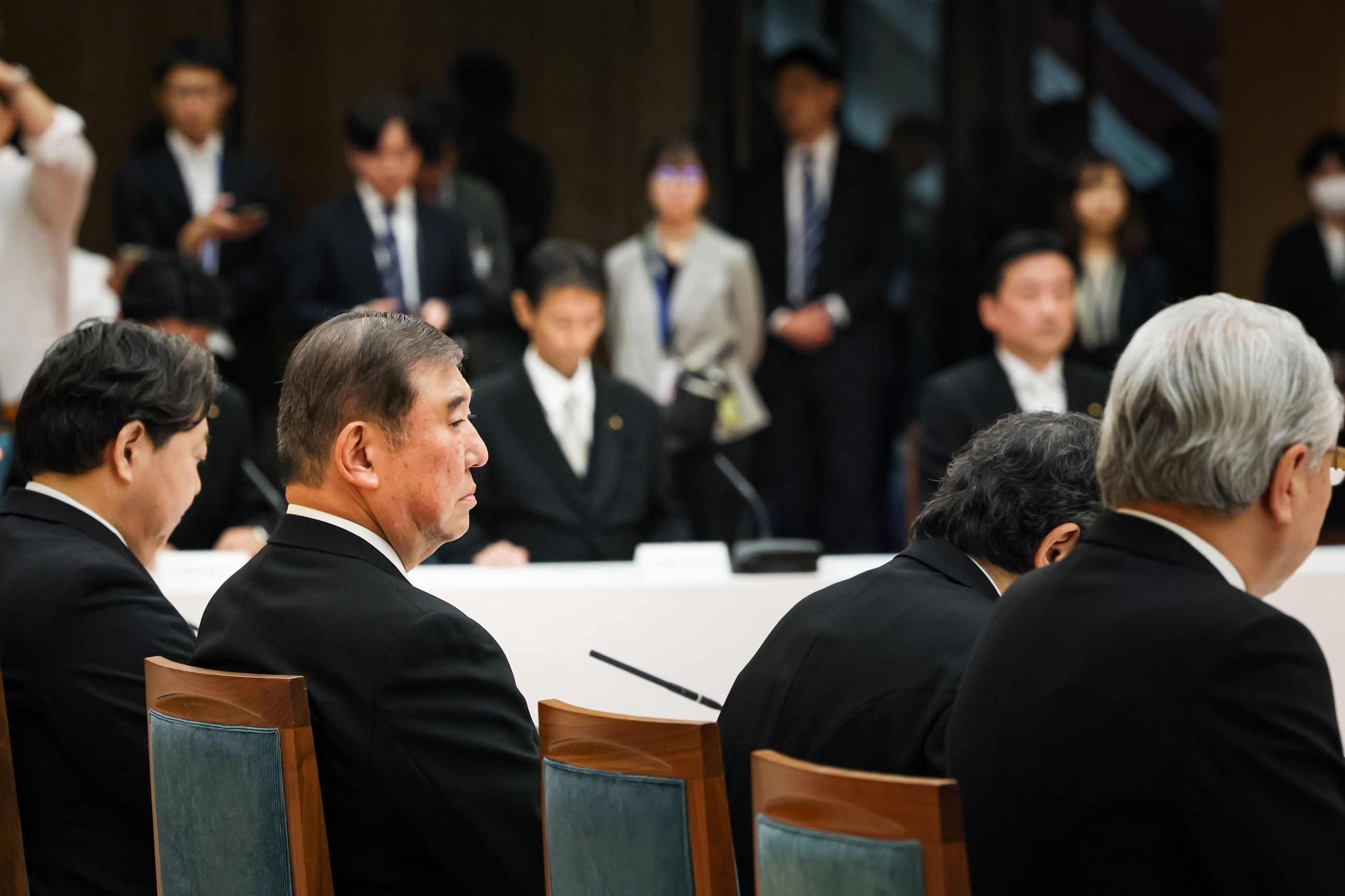 Prime Minister Ishiba attending the First Meeting of State Ministers (1)