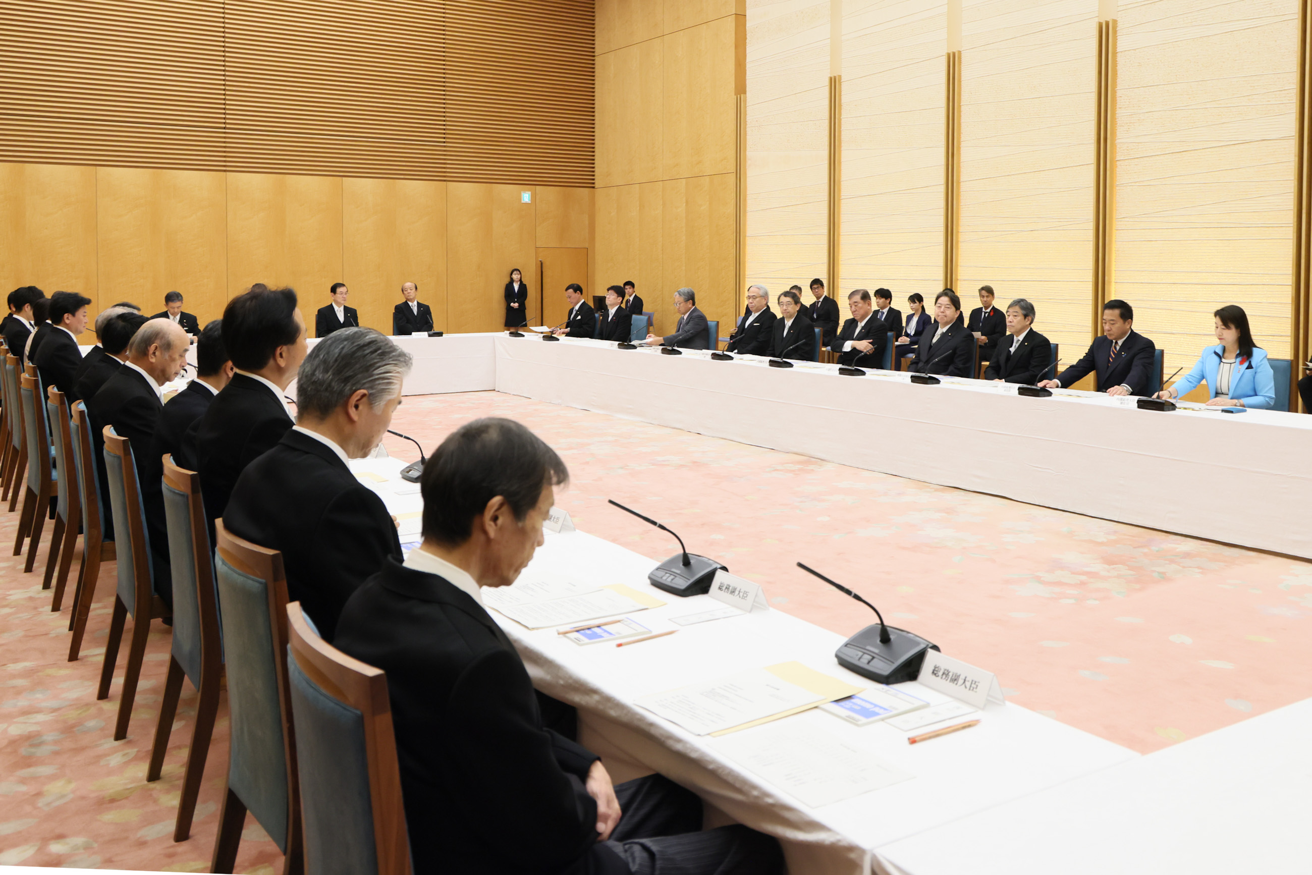 Prime Minister Ishiba attending the First Meeting of State Ministers (2)