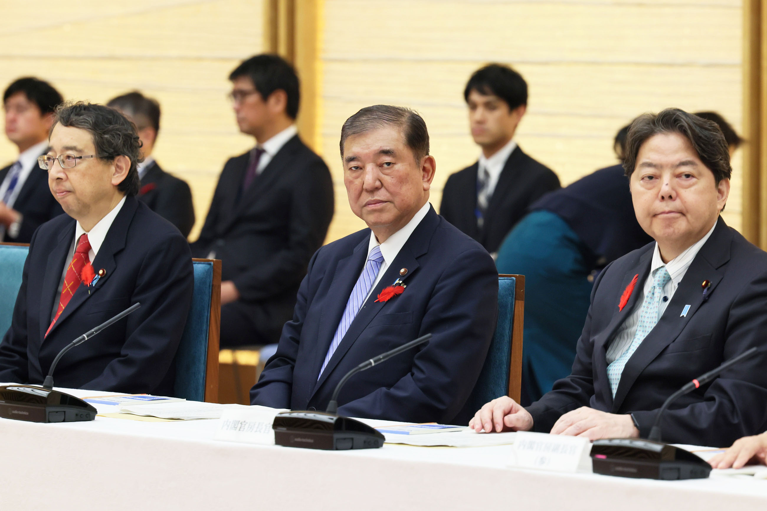 Prime Minister Ishiba attending the First Meeting of Parliamentary Vice-Ministers (2)