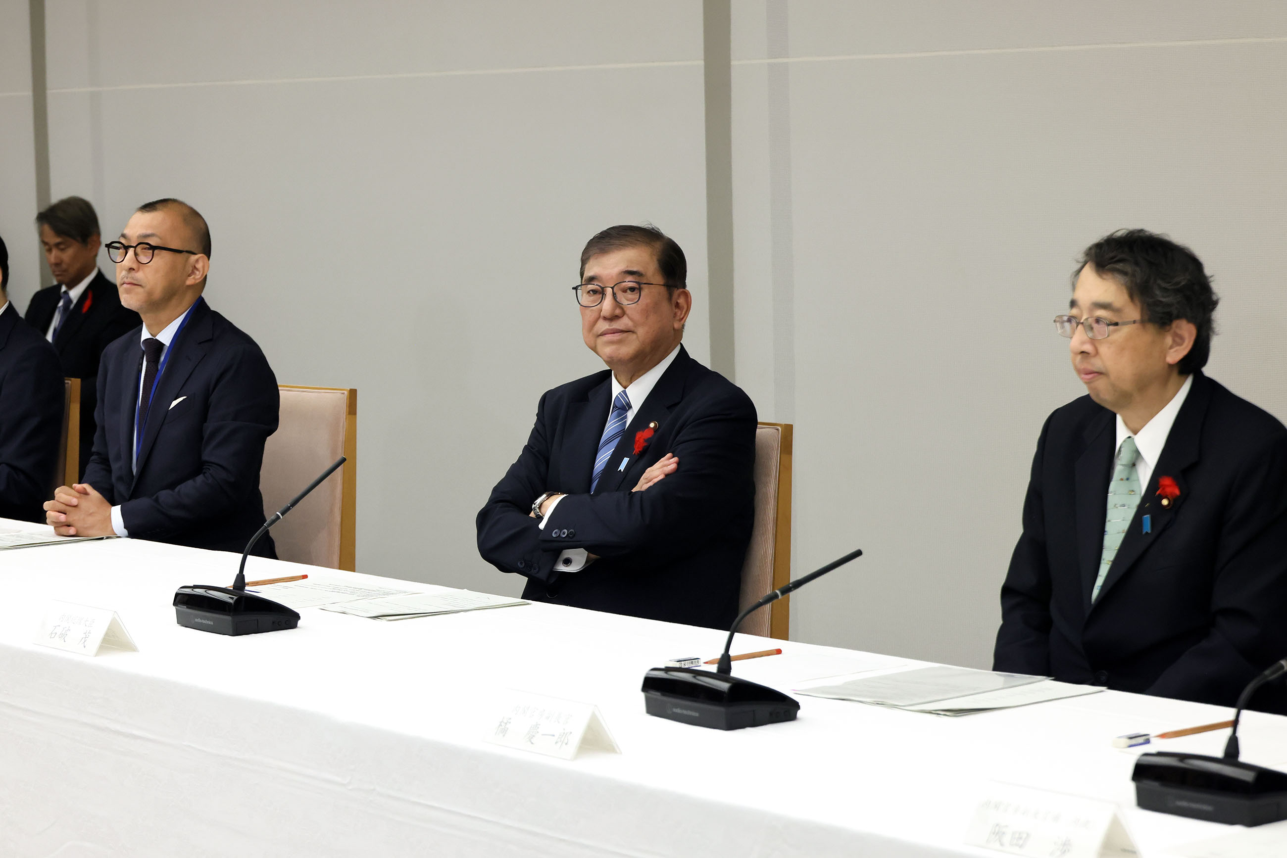 Prime Minister Ishiba attending the meeting (4)