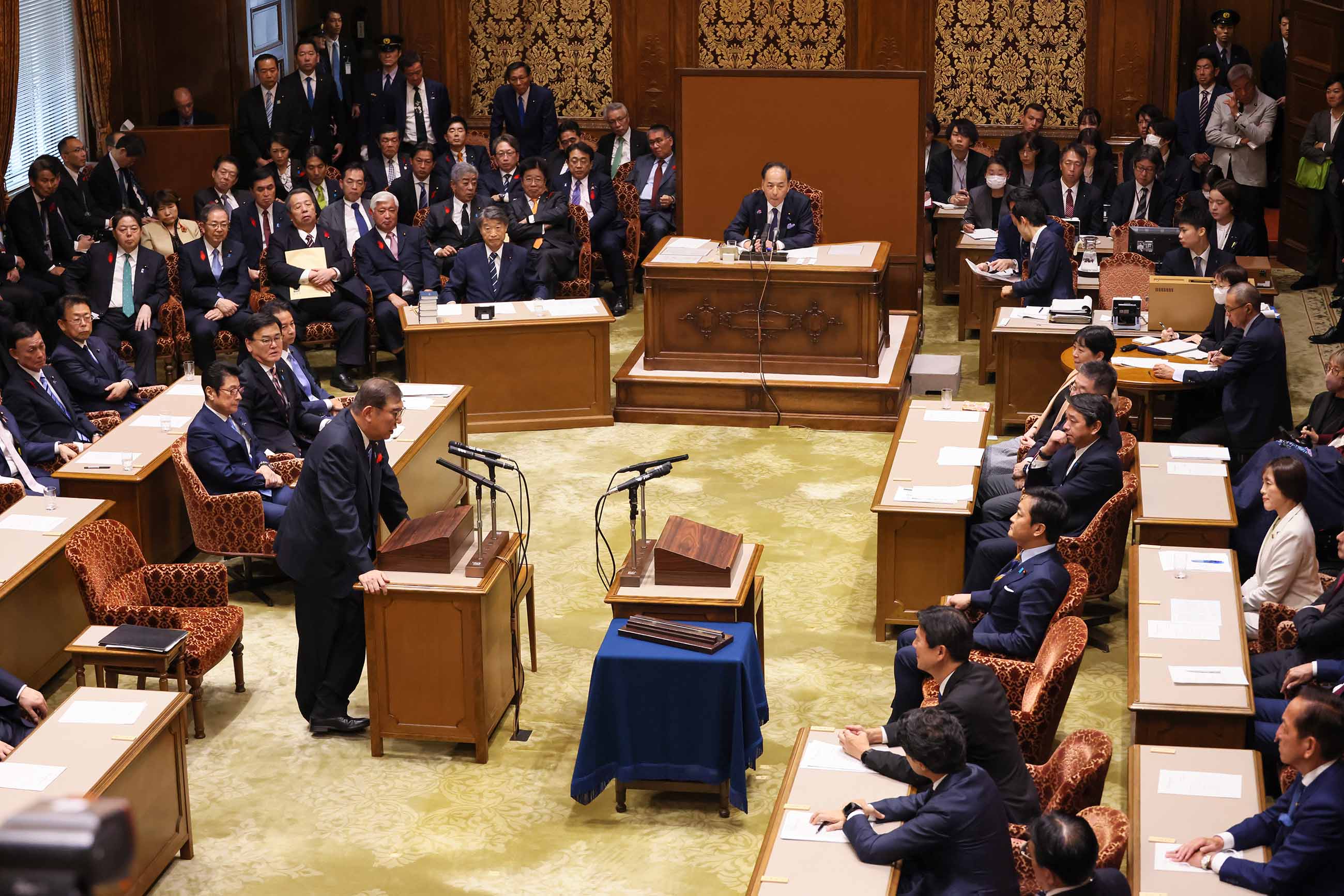 Prime Minister Ishiba making a remark (5)