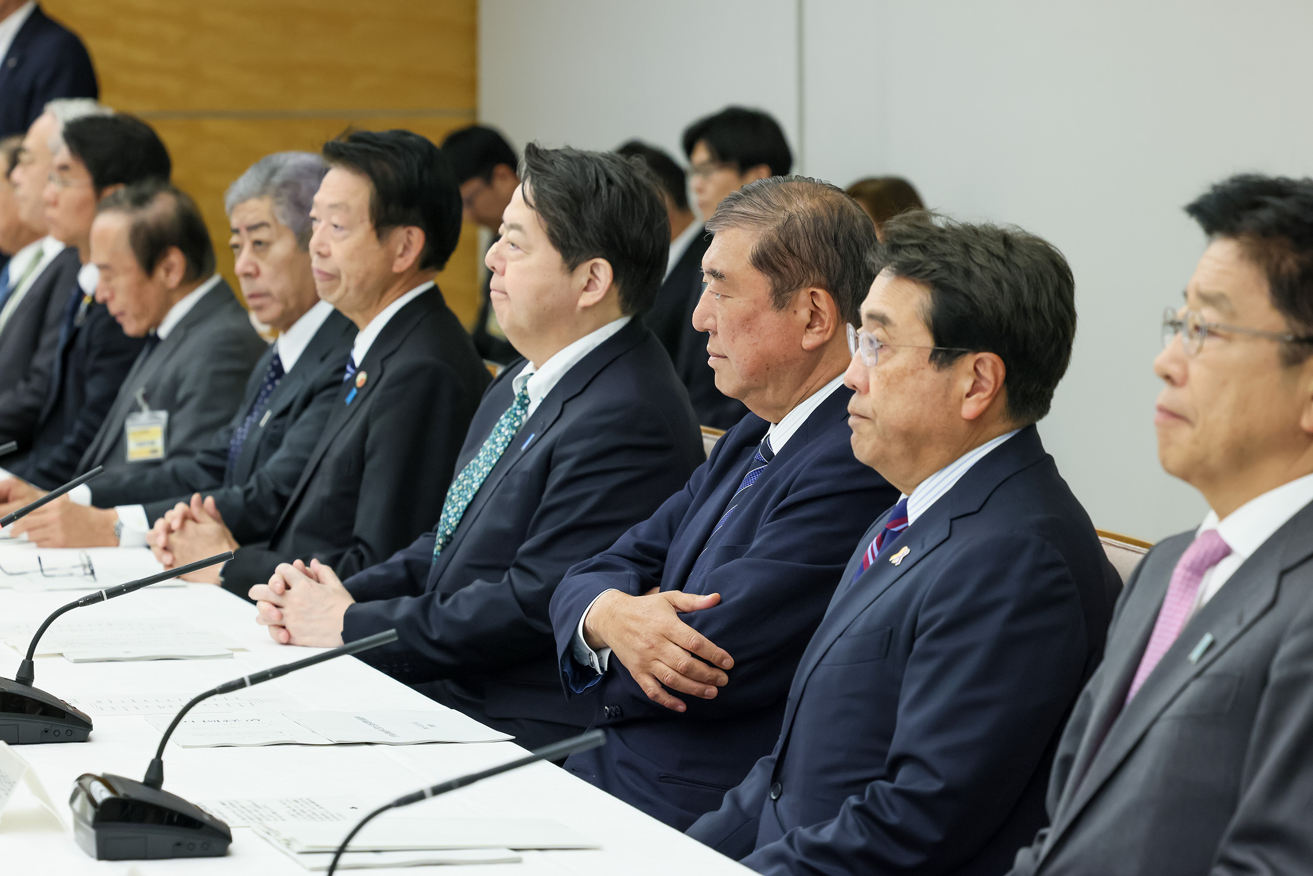 Prime Minister Ishiba attending the meeting (1)