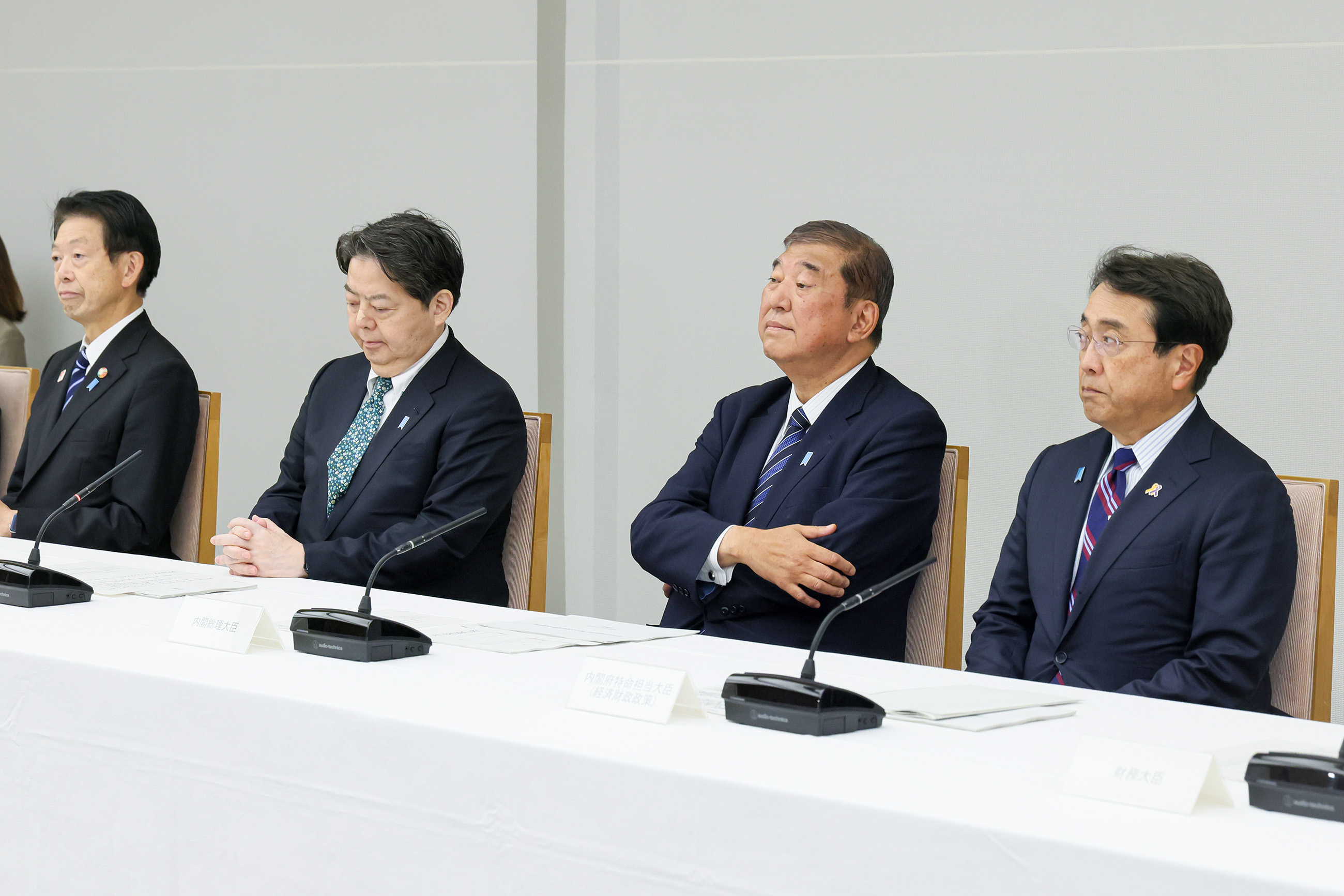 Prime Minister Ishiba attending the meeting (3)