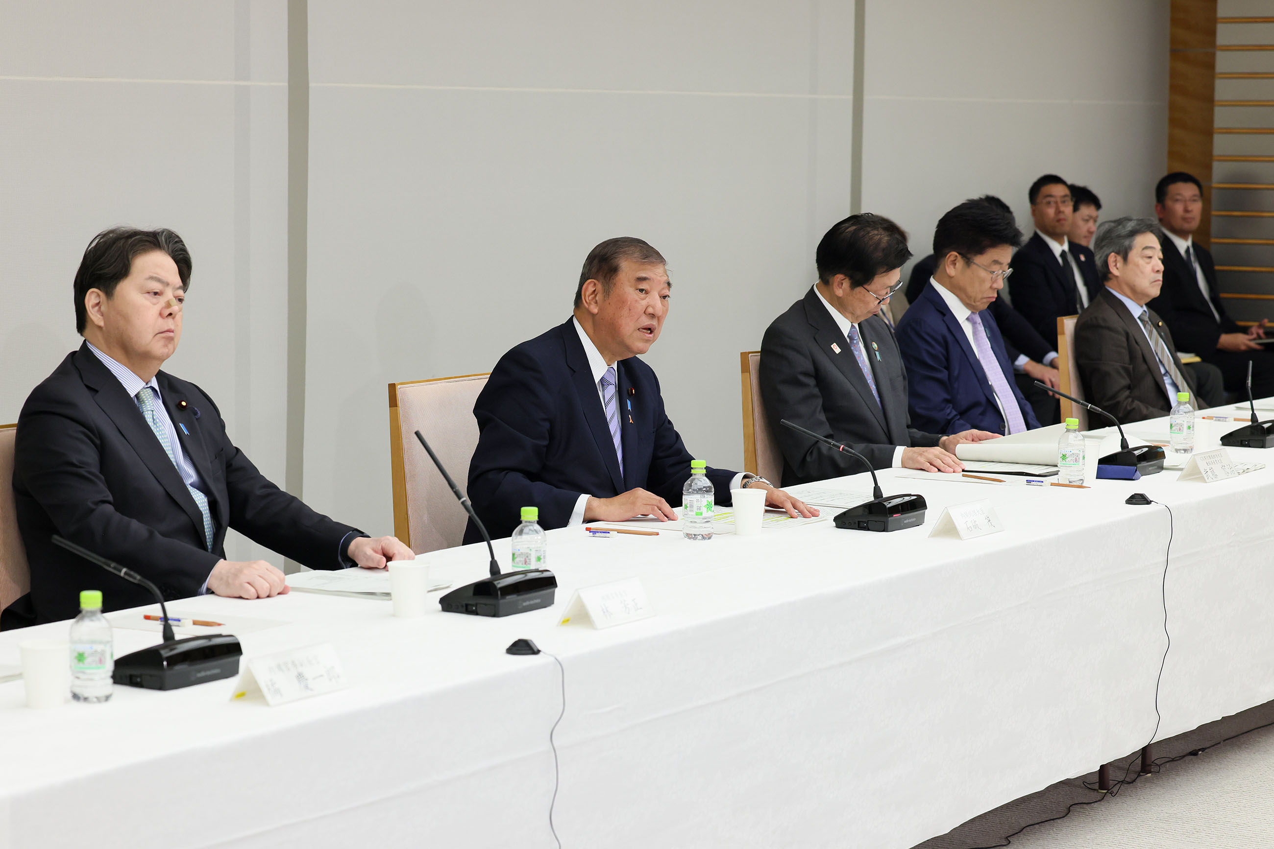 Prime Minister Ishiba attending the meeting (1) 