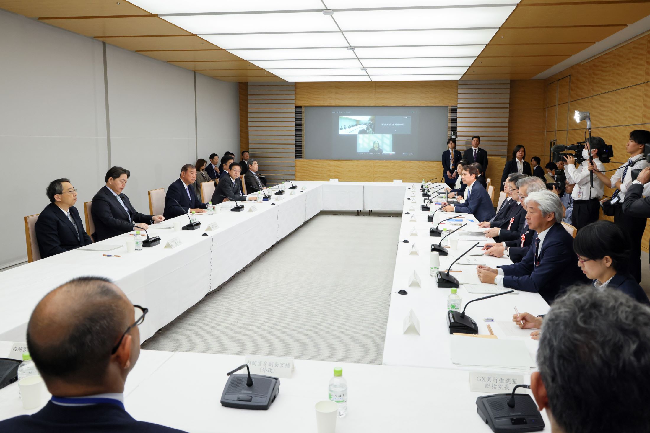 Prime Minister Ishiba attending the meeting (2) 