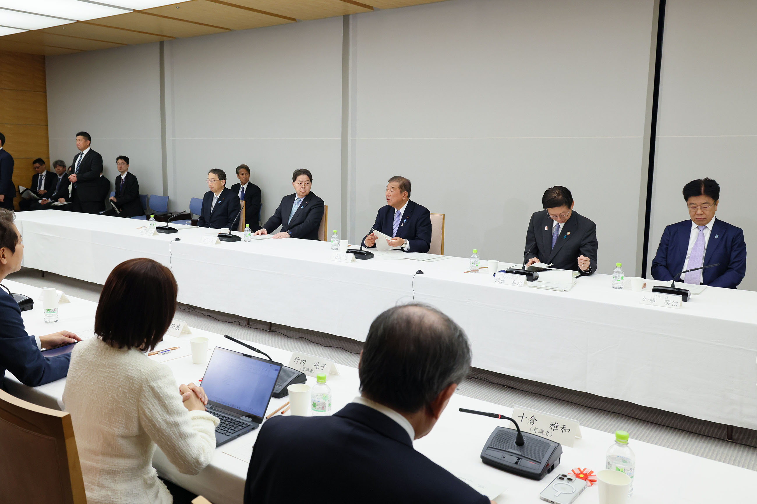 Prime Minister Ishiba attending the meeting (3) 