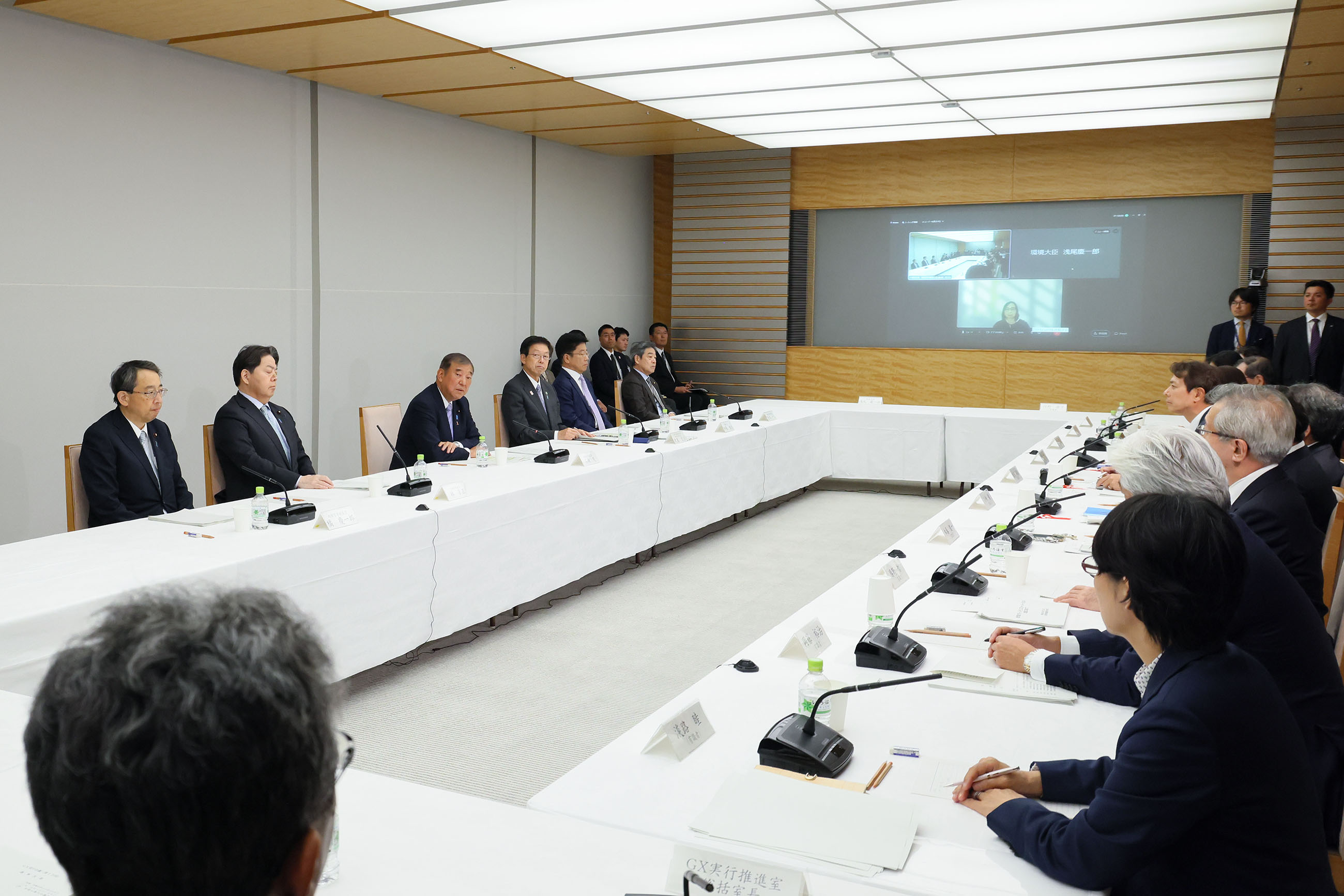 Prime Minister Ishiba attending the meeting (4) 