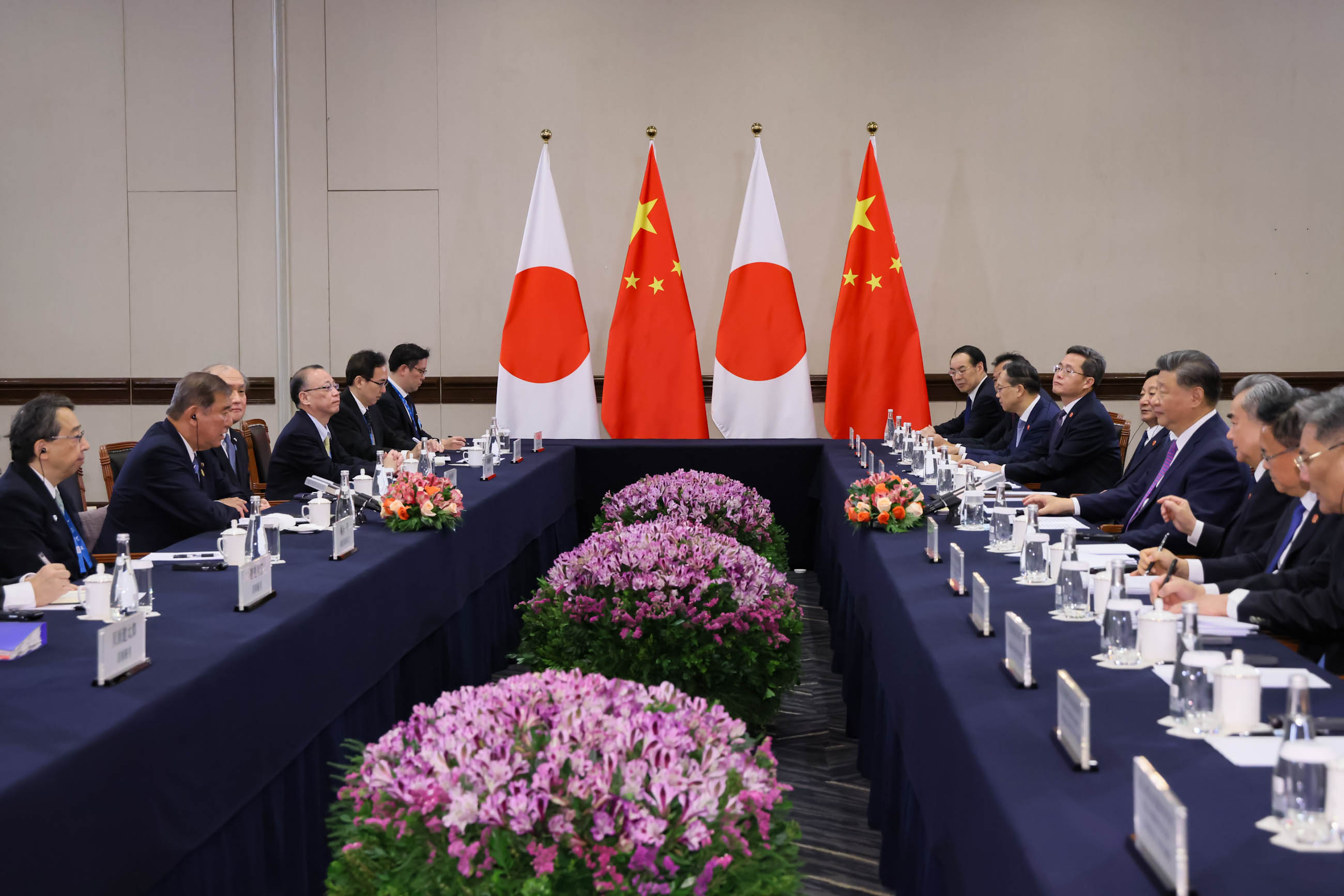 Japan-China Summit Meeting (4)