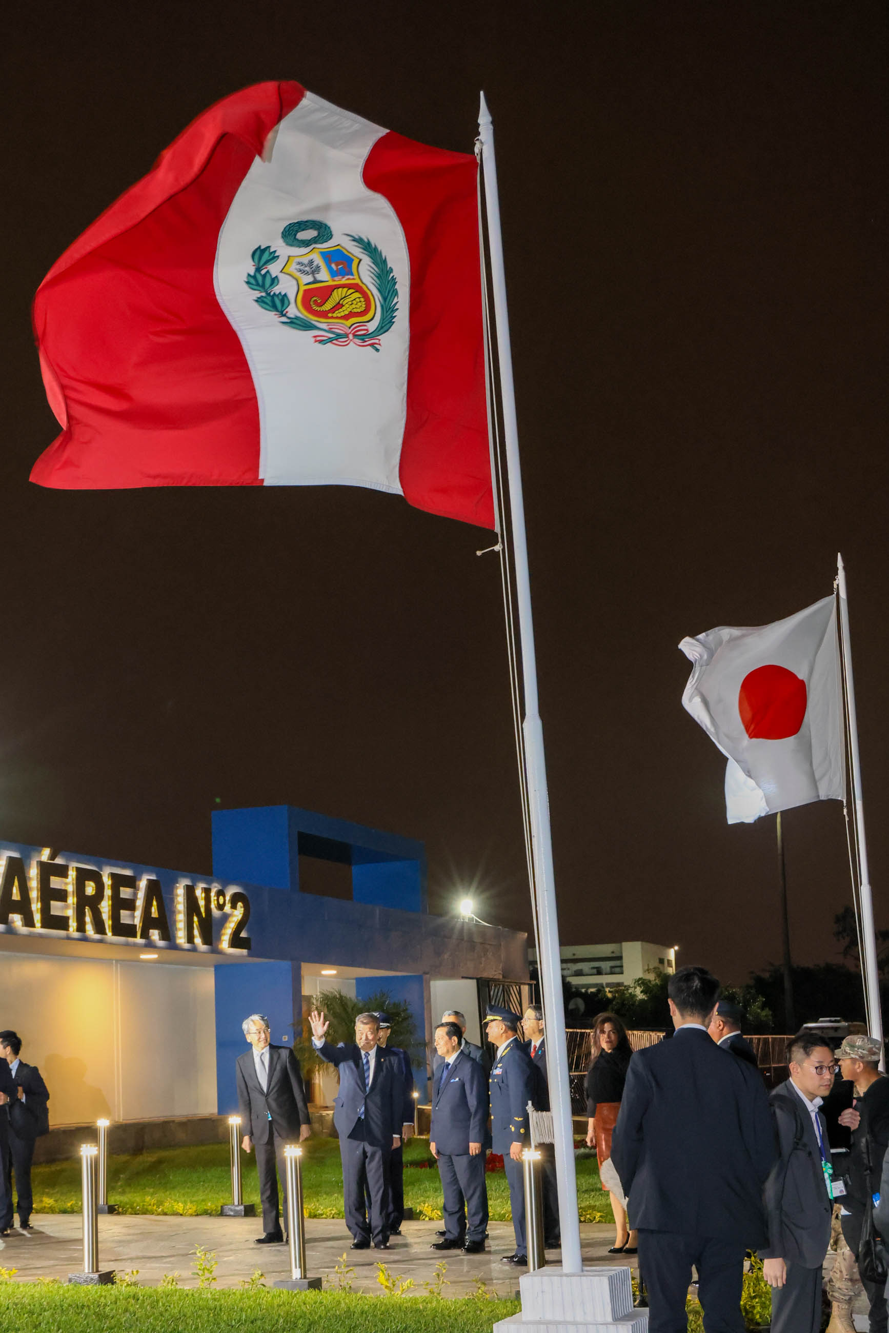 PM Ishiba arriving in the Republic of Peru (3)