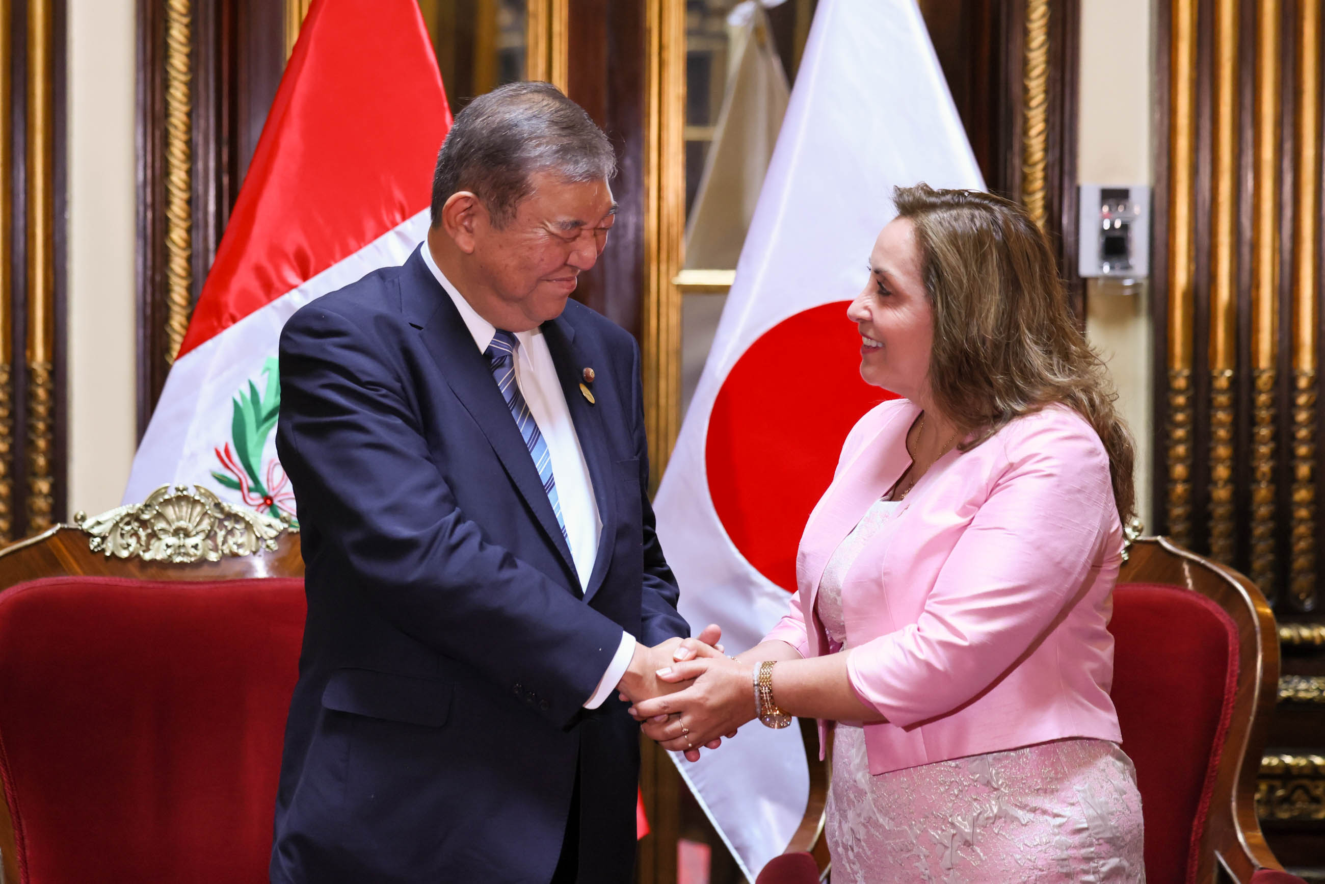 Japan-Peru Summit Meeting (small-group meeting) (2)