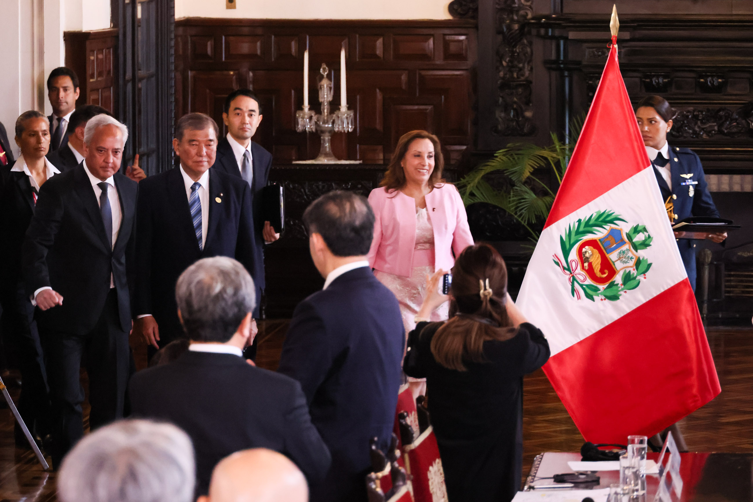 Japan-Peru Summit Meeting (1)